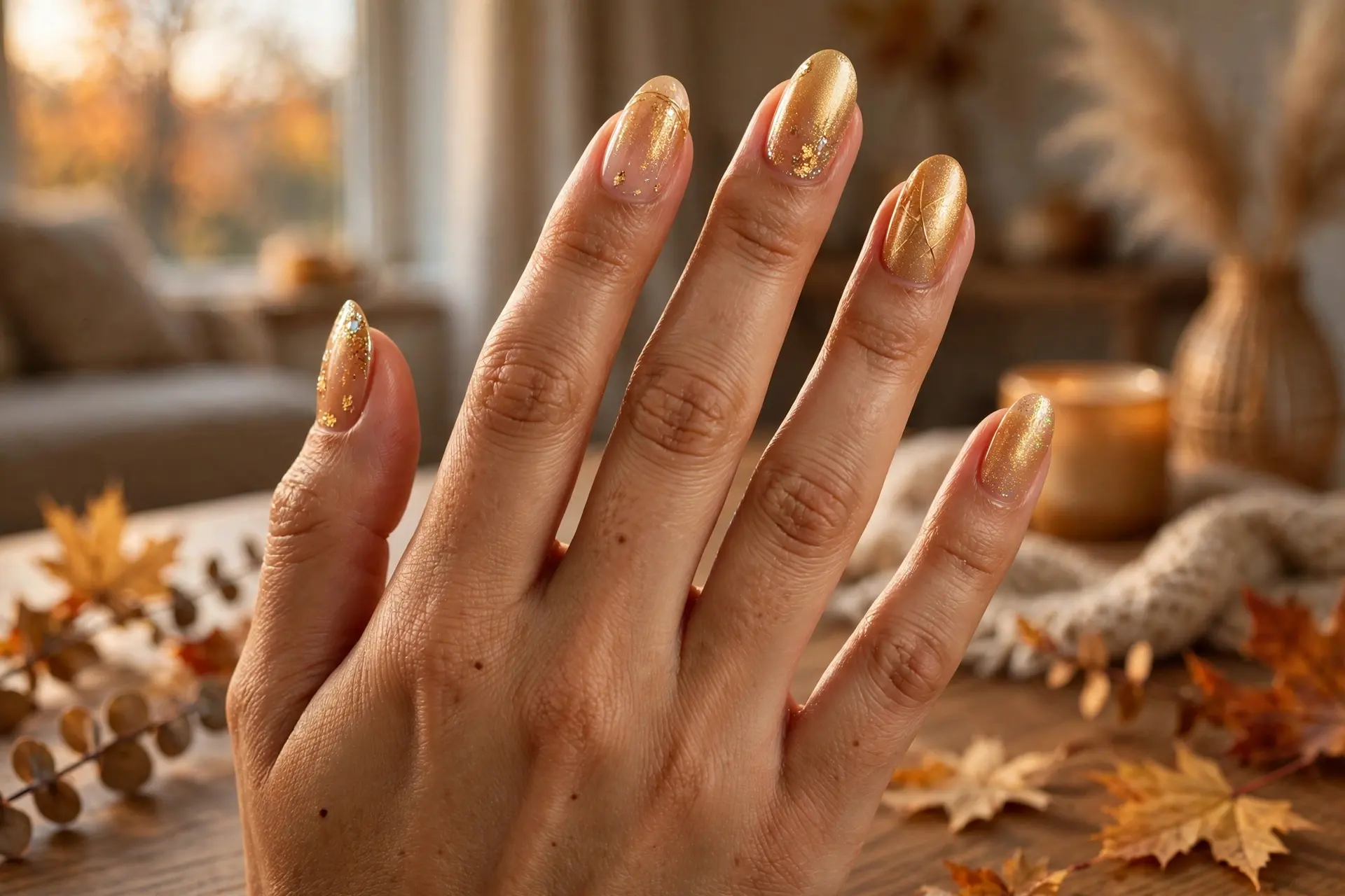 7. Golden Hour Shimmer