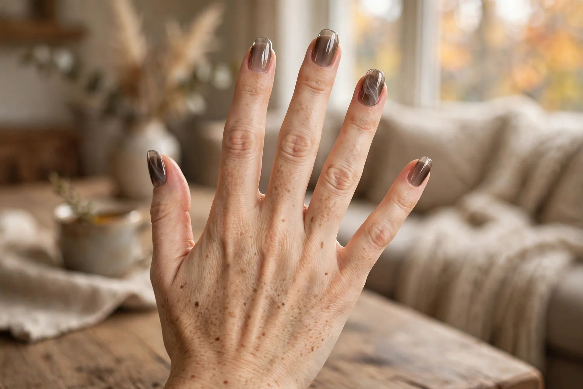 5. Smoky Taupe Glass