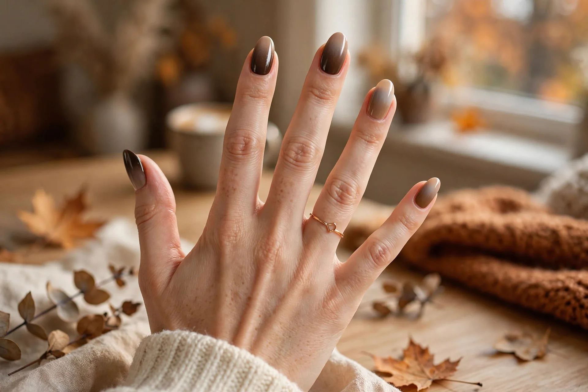 5. Ombre Espresso Fade