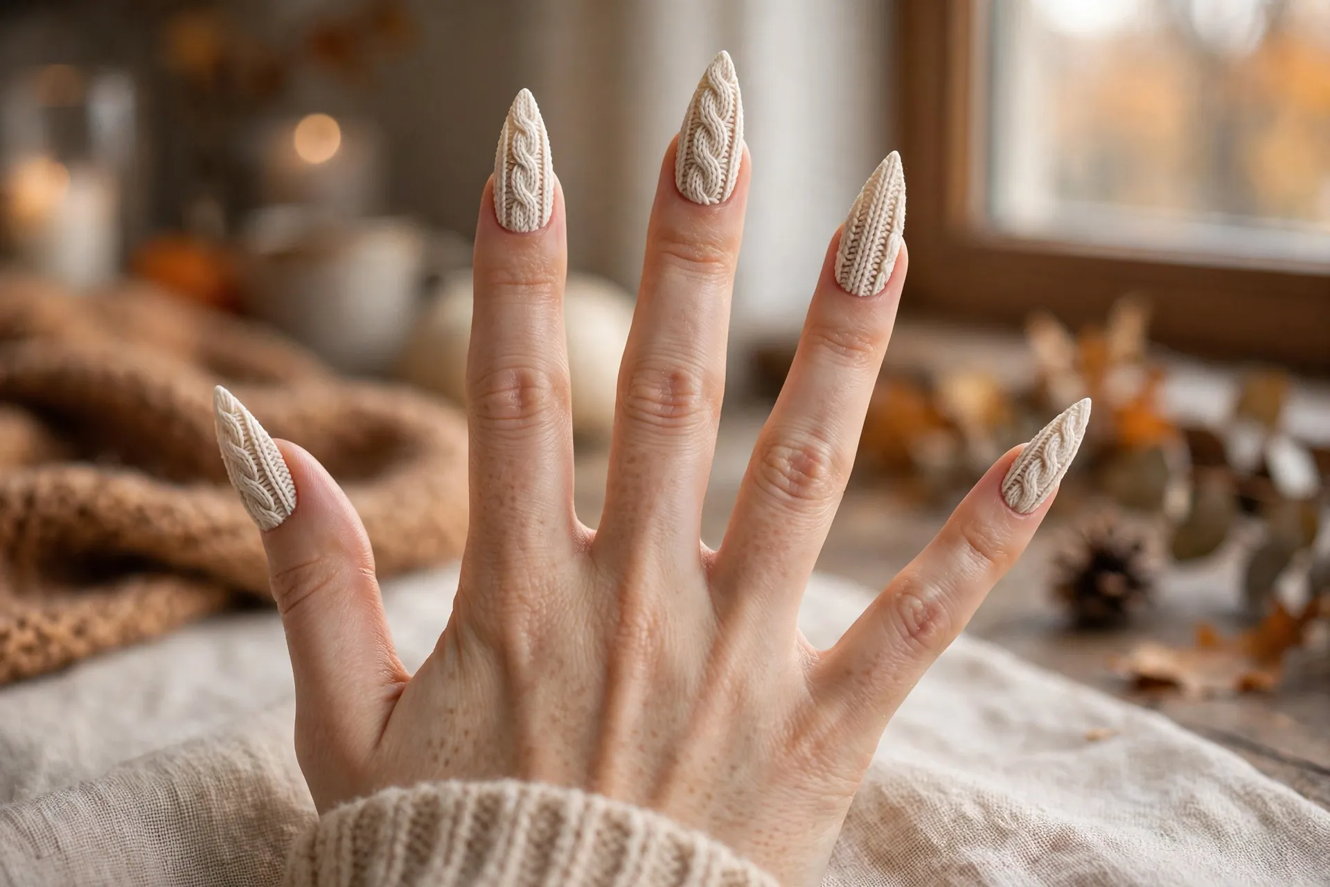 1. Sweater Knit Stiletto