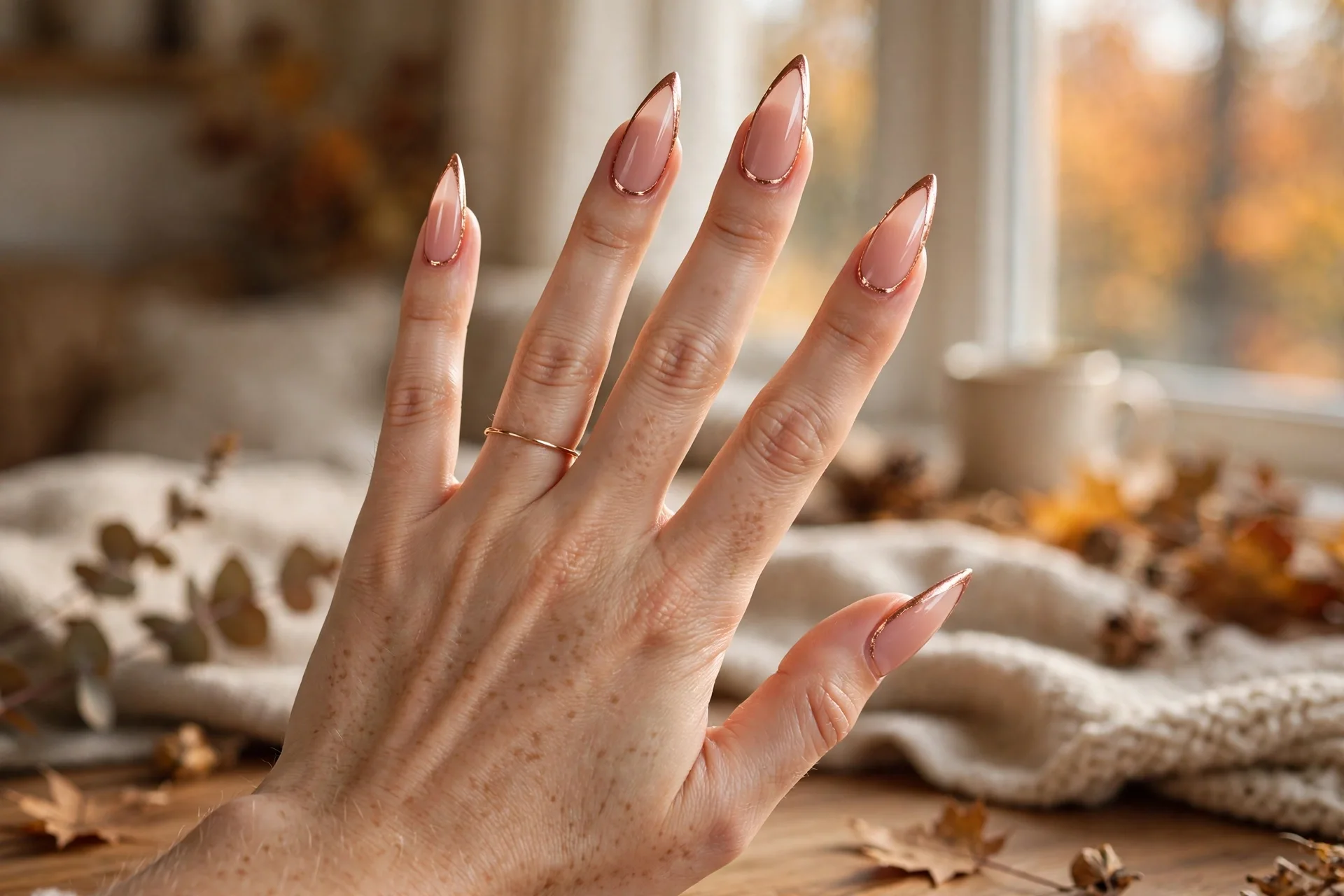 6. Rose Gold Edge