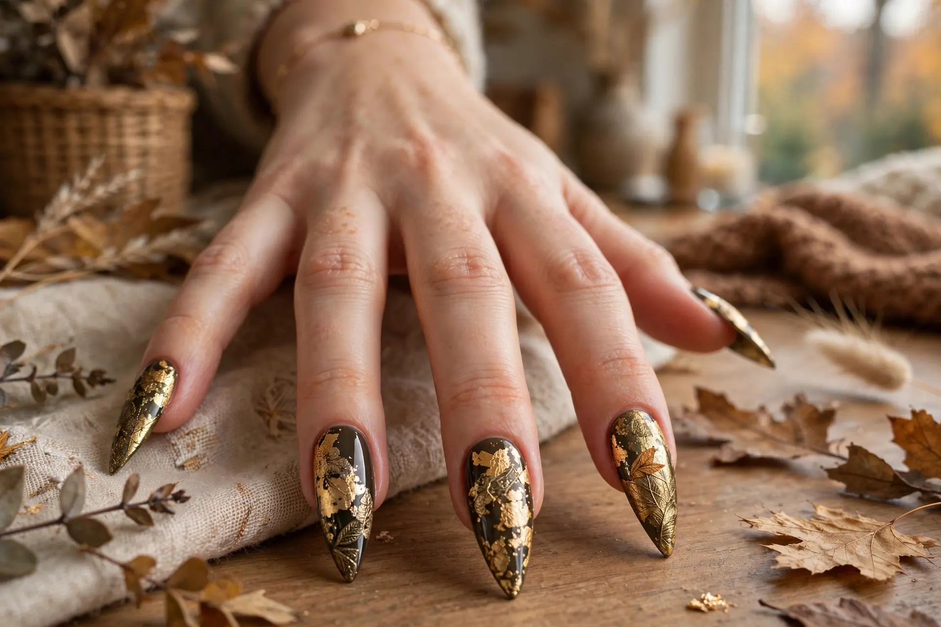 7. Antique Gold Foil