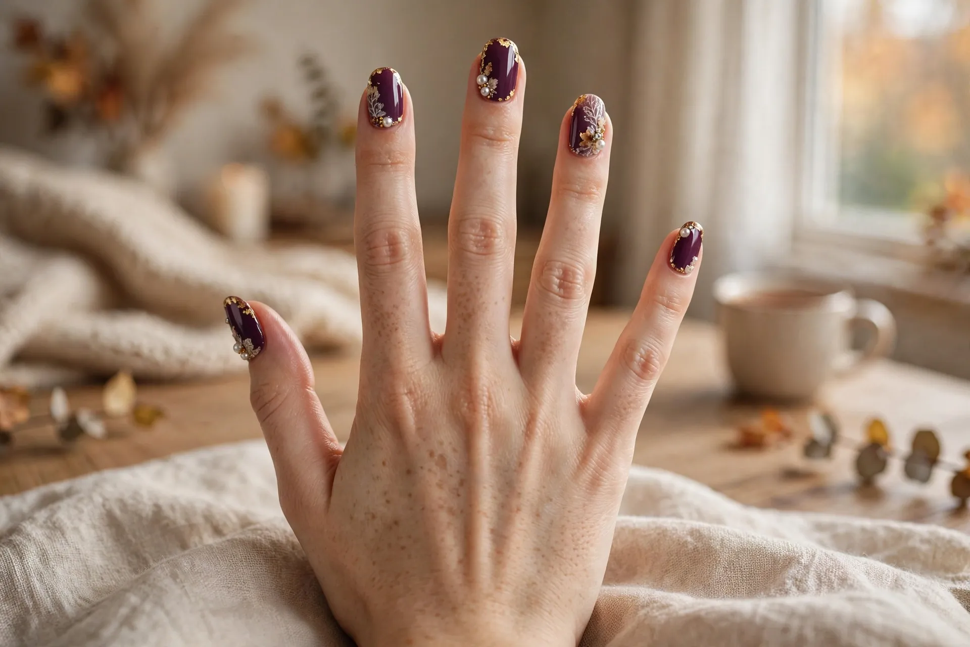 1. Deep Plum Bridal