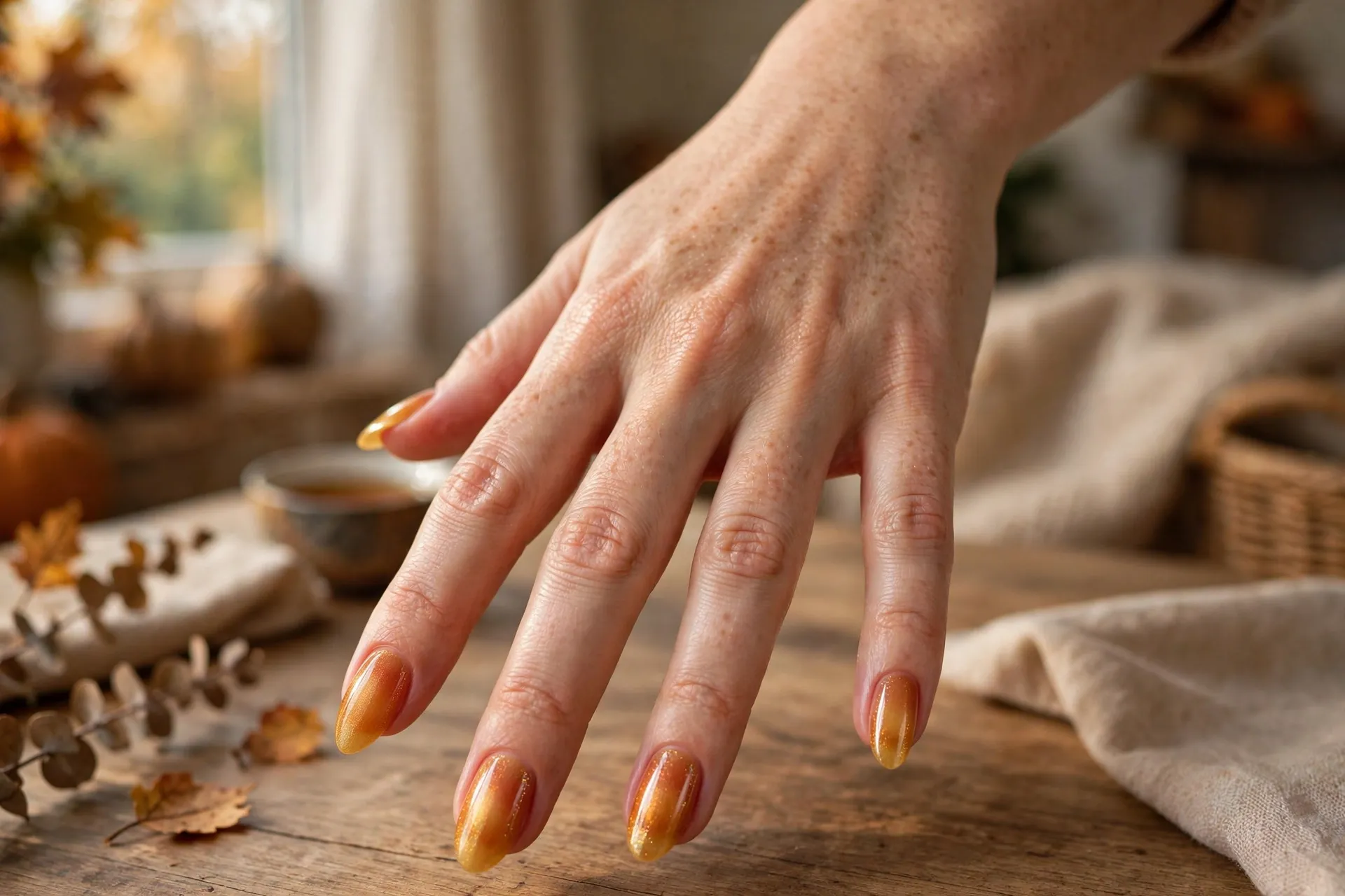 6. Amber Ombré