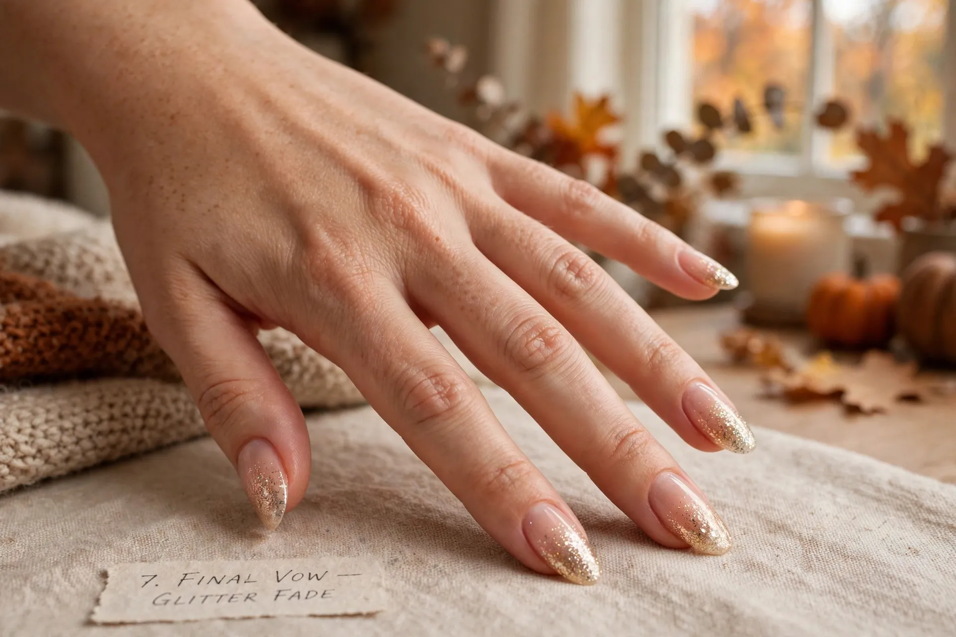 7. Final Vow: Glitter Fade