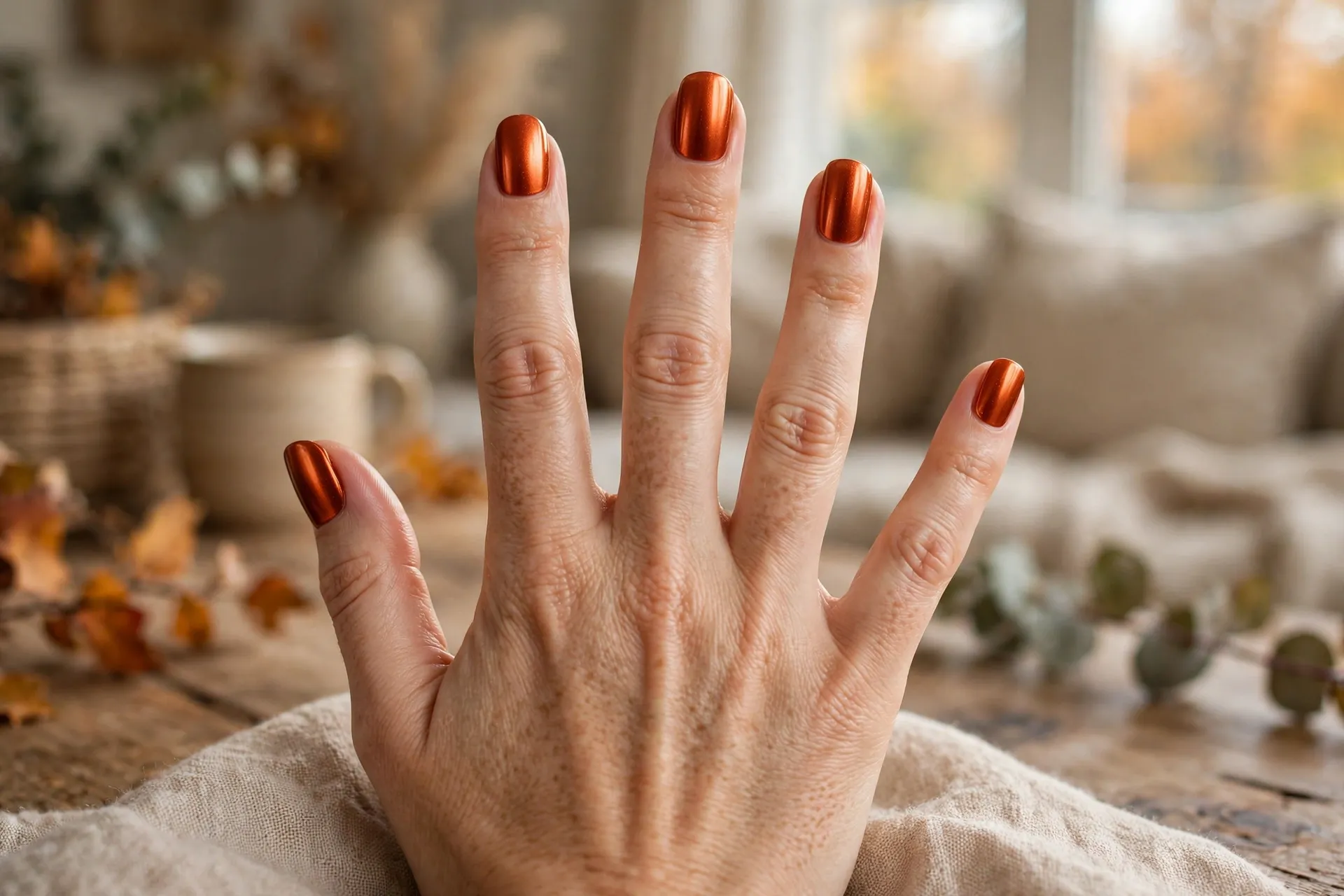 13. Rust Orange Chrome