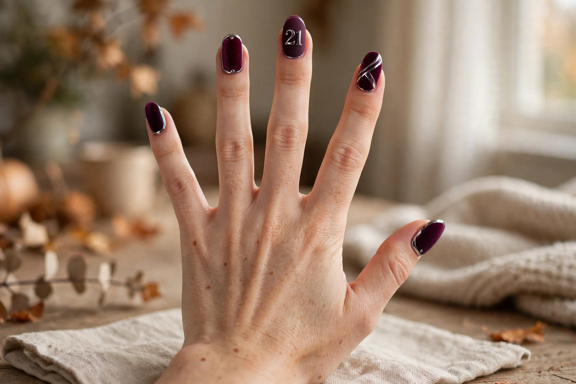 21. Velvet Matte With Chrome