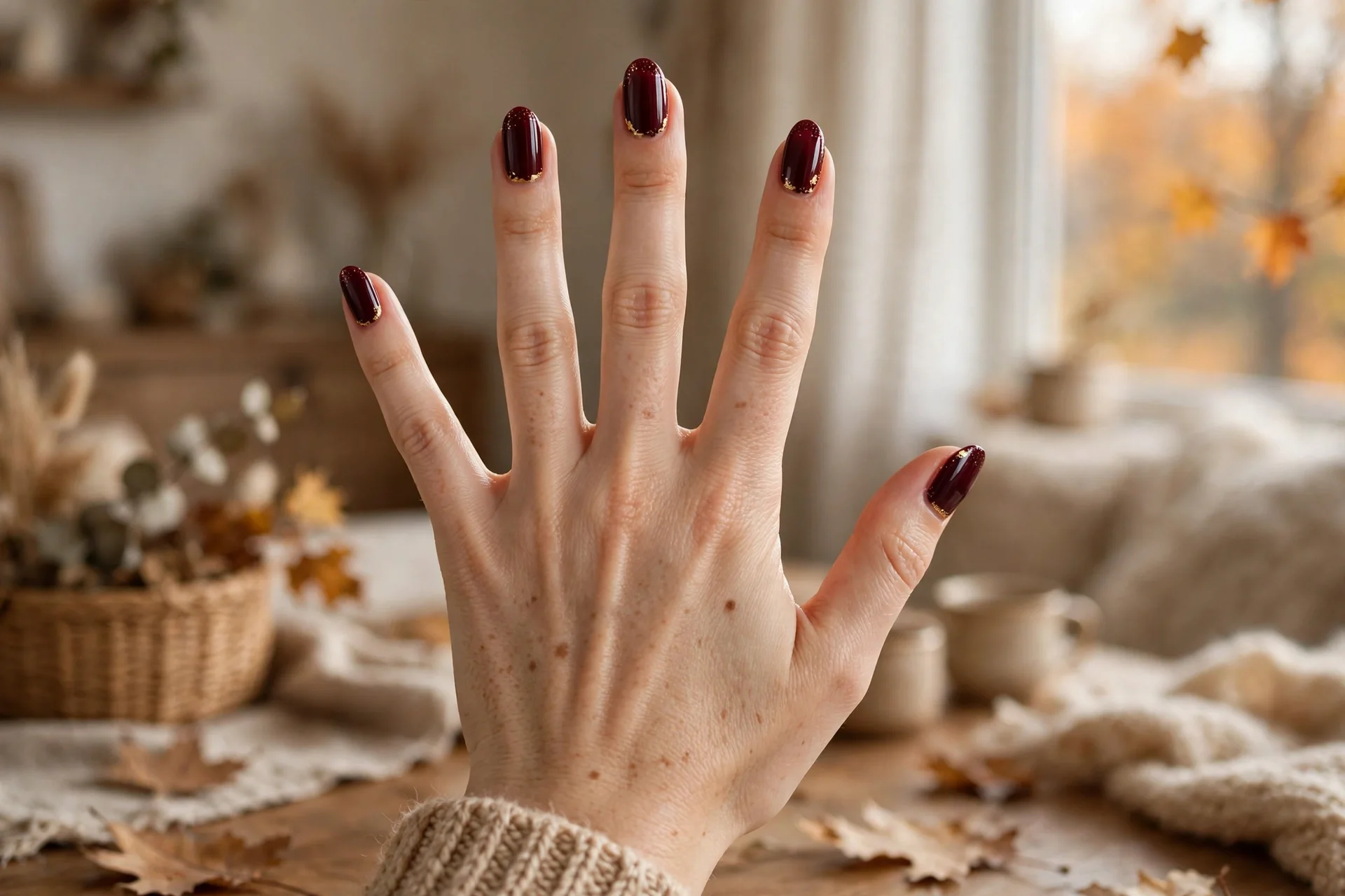 10. Deep Burgundy