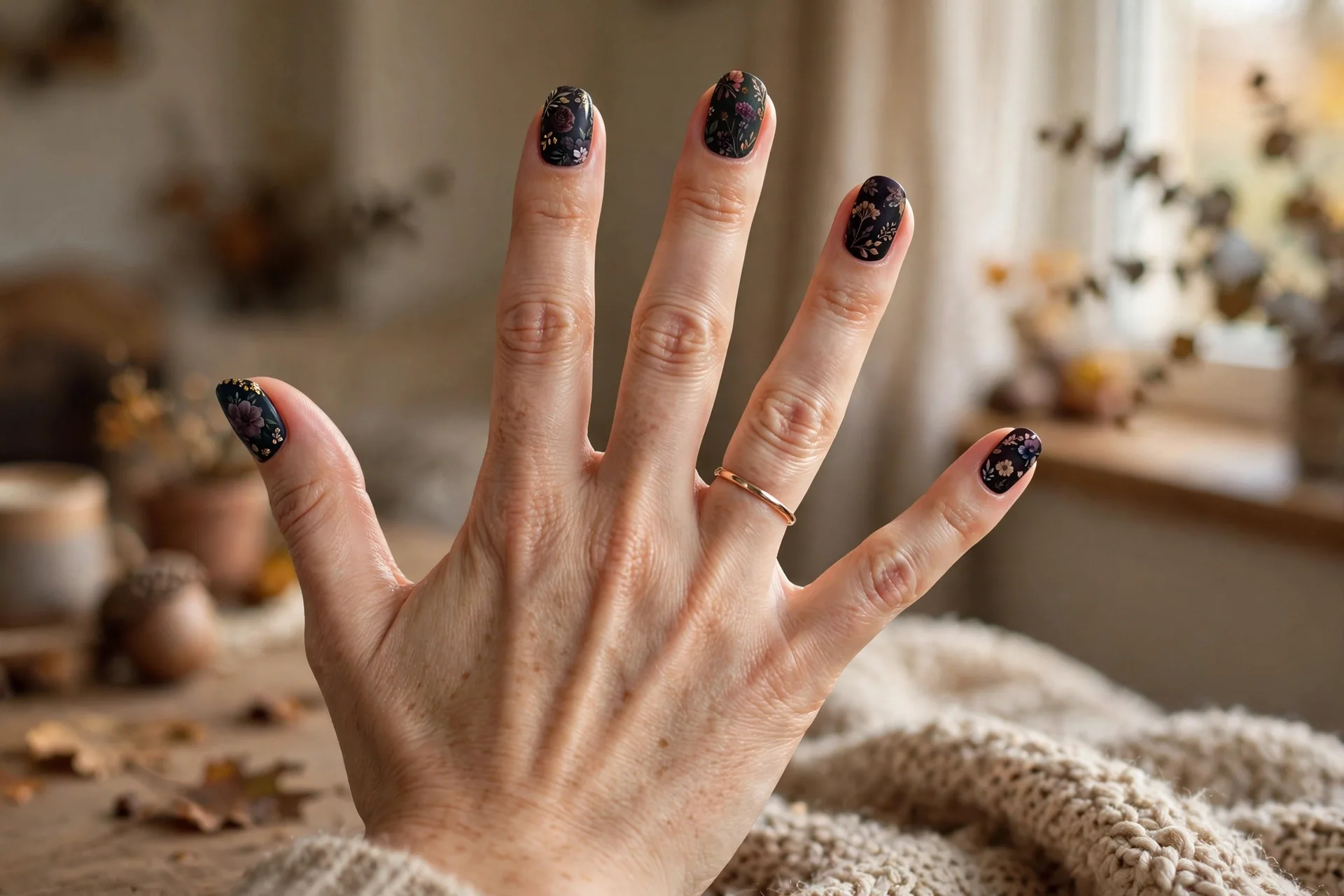 15. Dark Floral