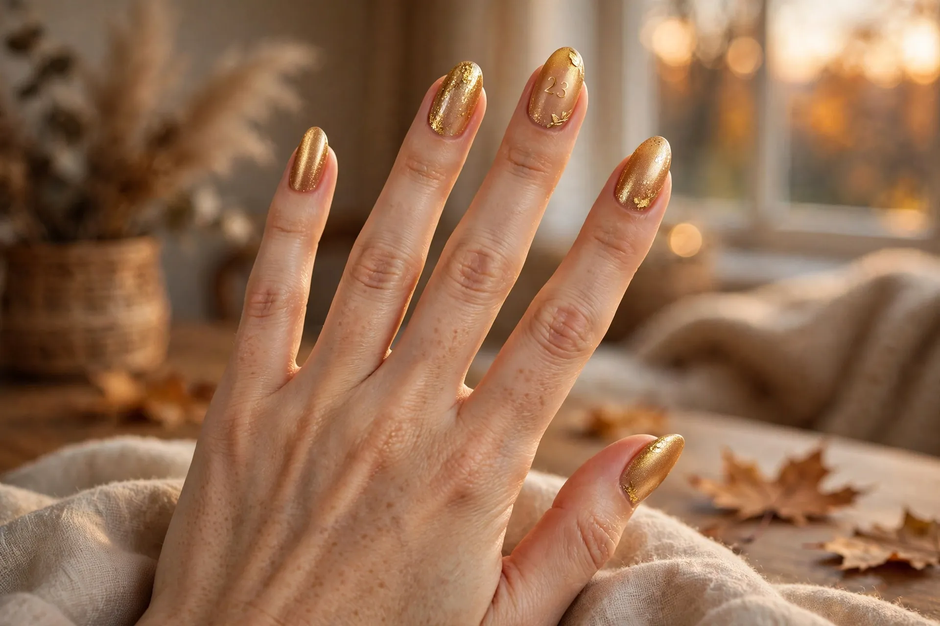 23. Golden Hour Shimmer