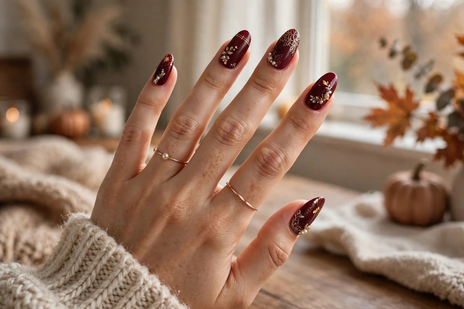 12. Deep Burgundy Bride
