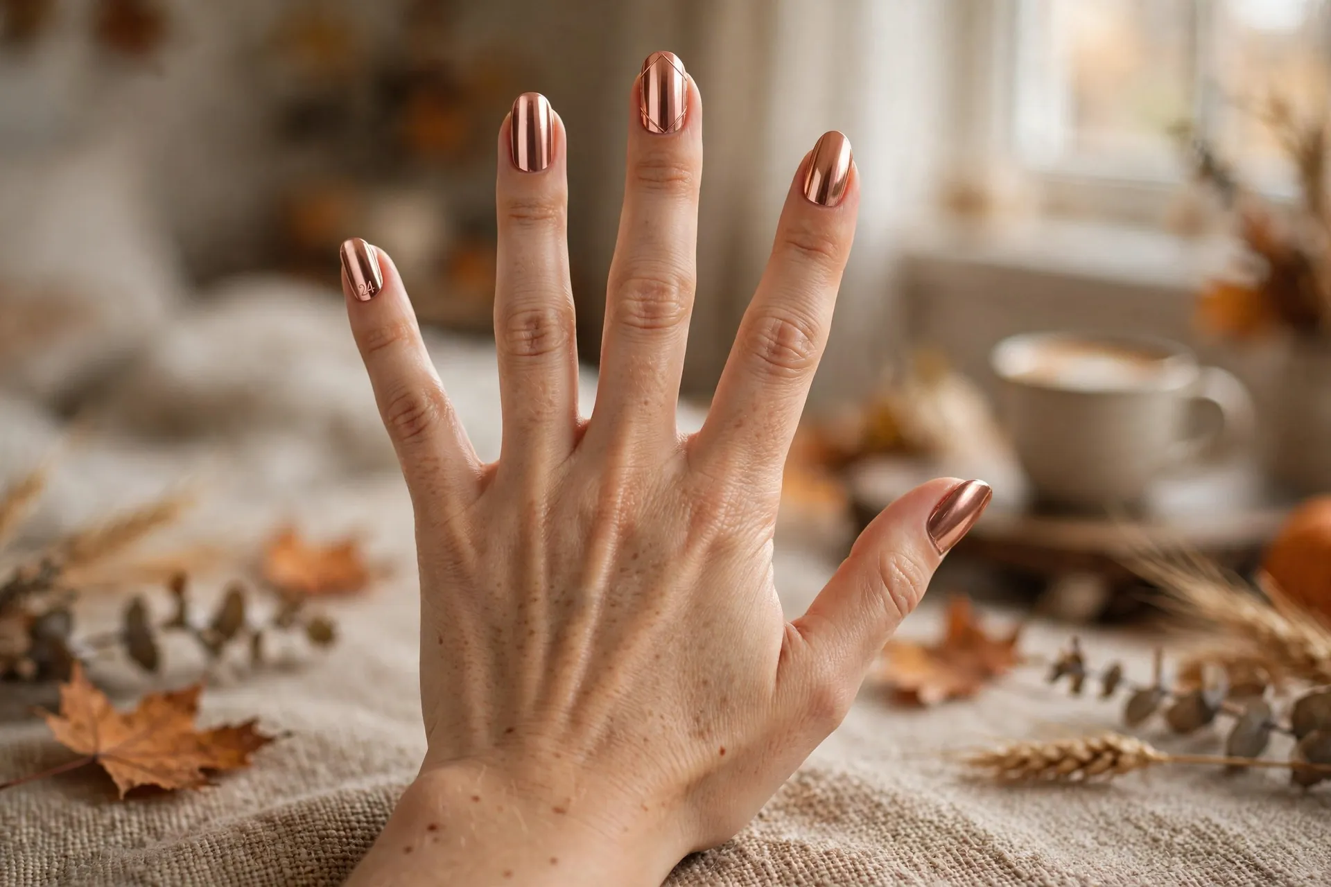 24. Rose Gold Chrome