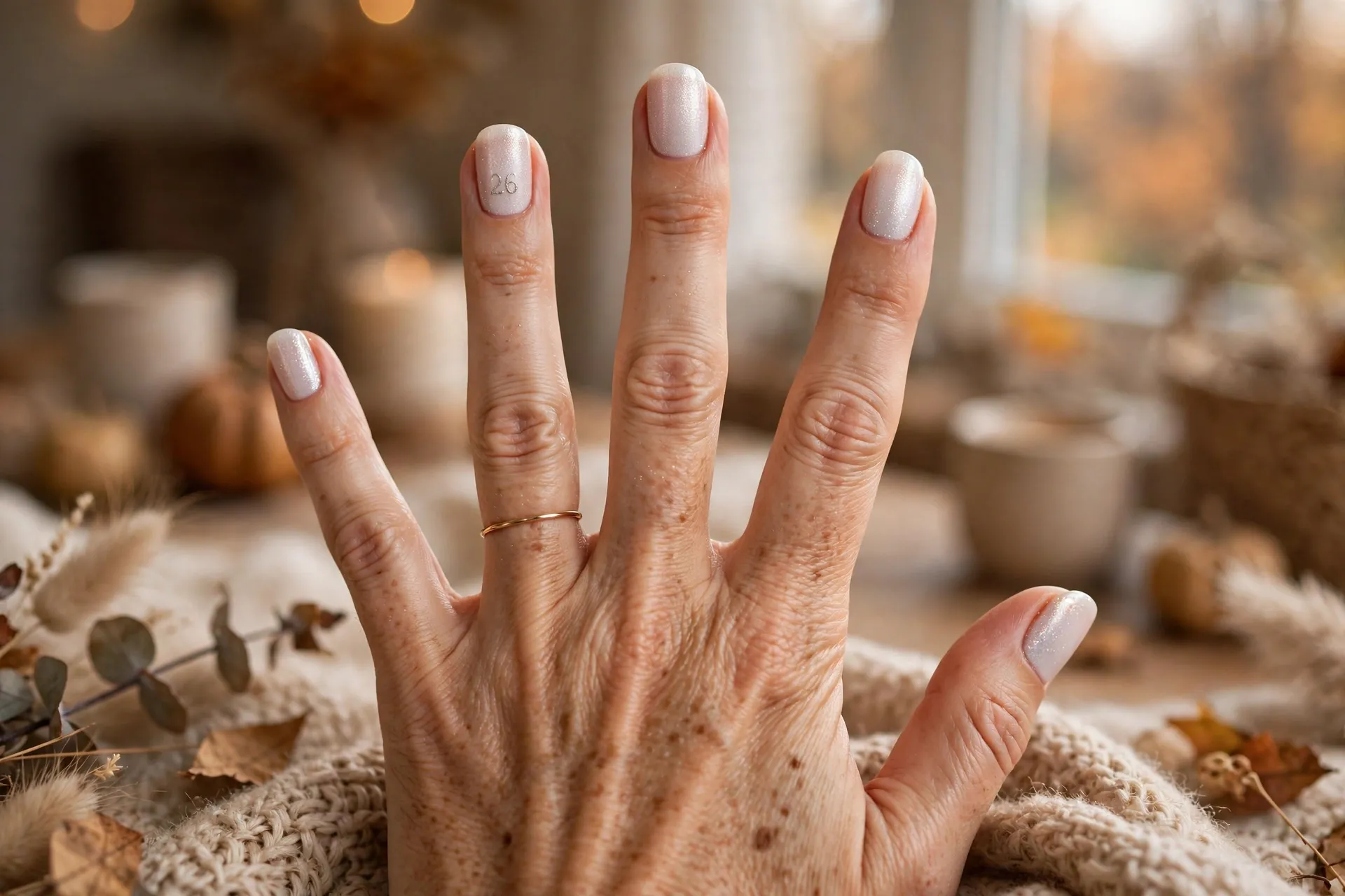 26. Soft White Shimmer