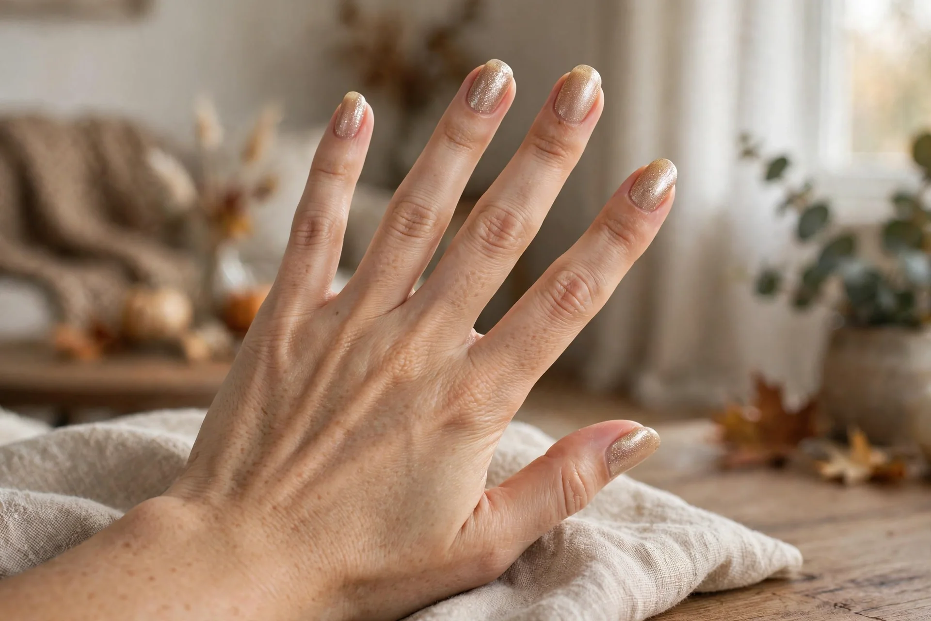 5. Champagne Shimmer