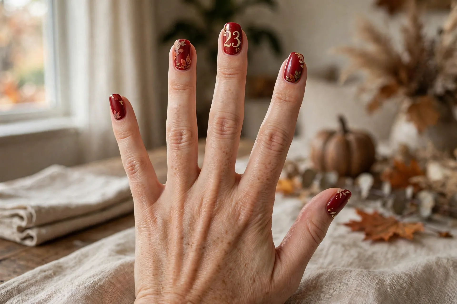 23. Barn Red Accents