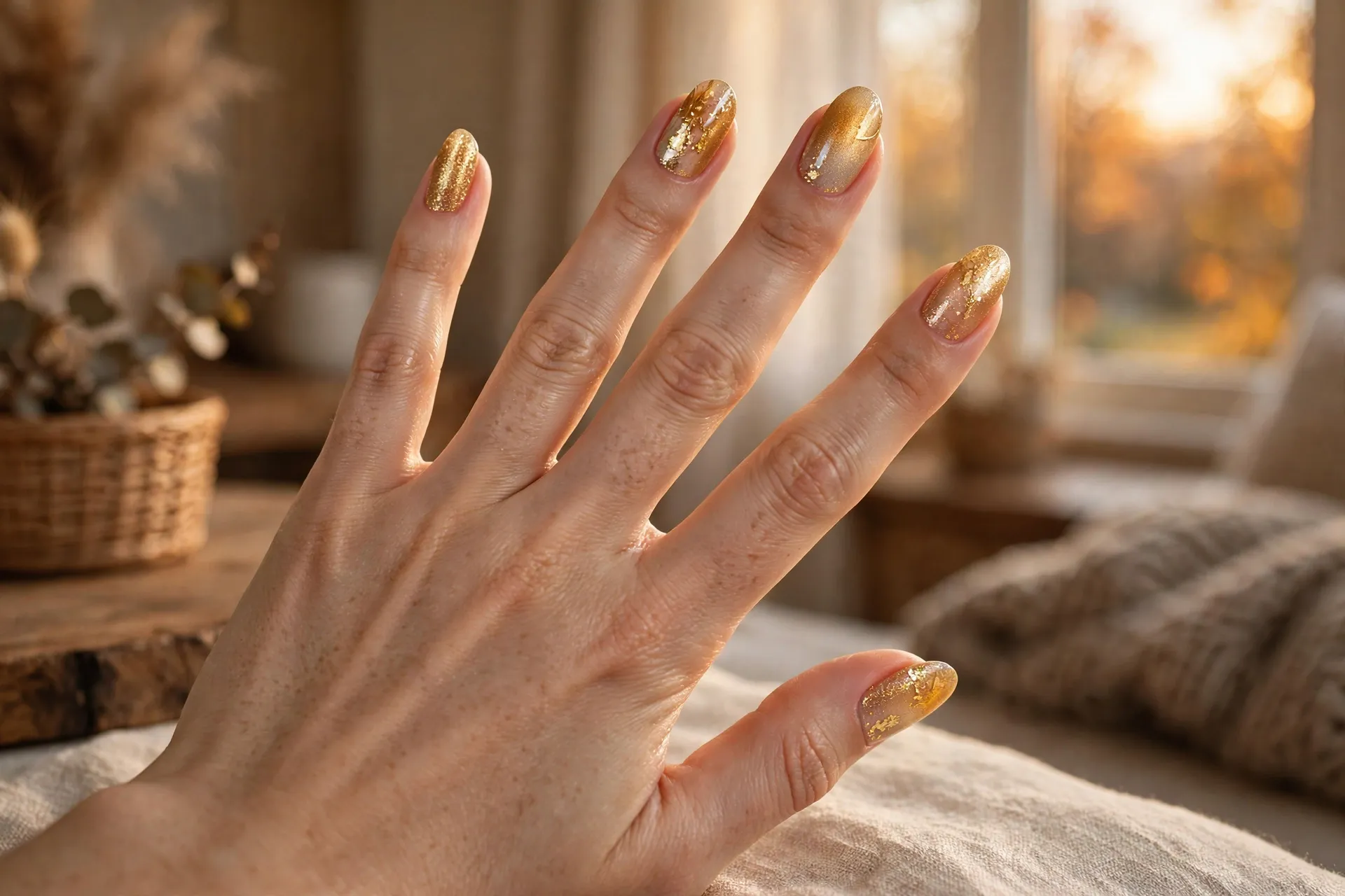 24. Golden Hour Shimmer