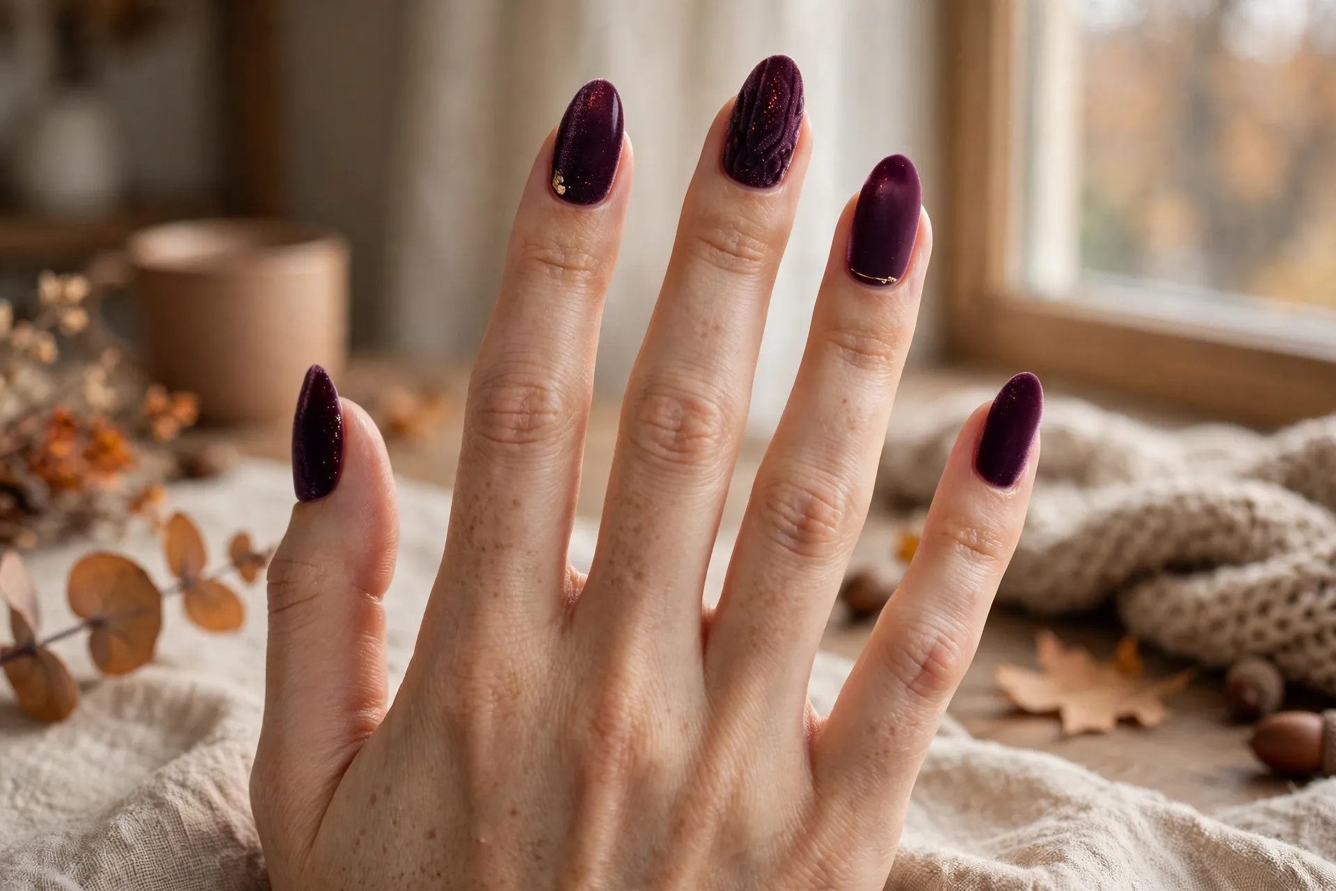 9. Plum Velvet Almonds