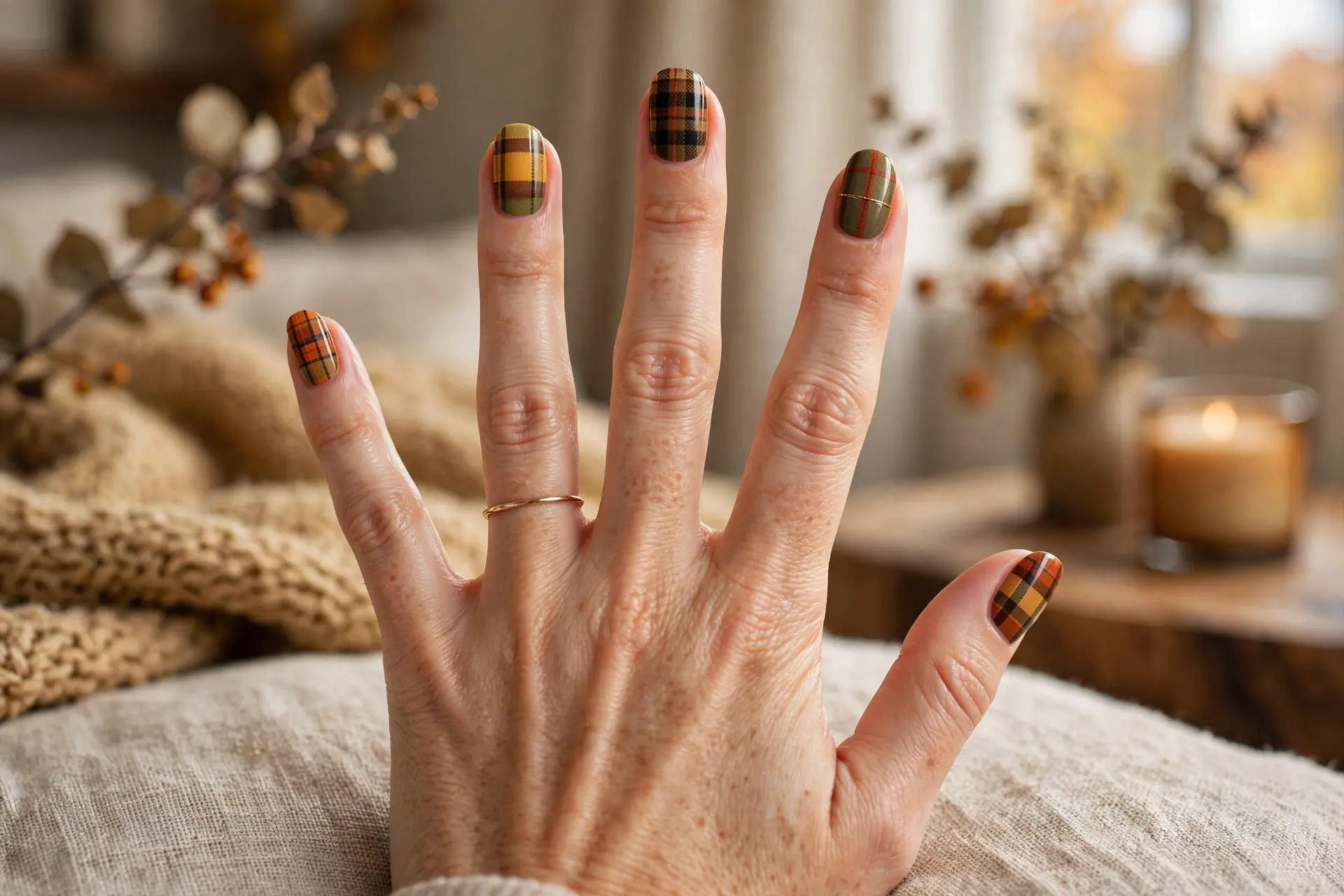 10. Harvest Plaid Patterns