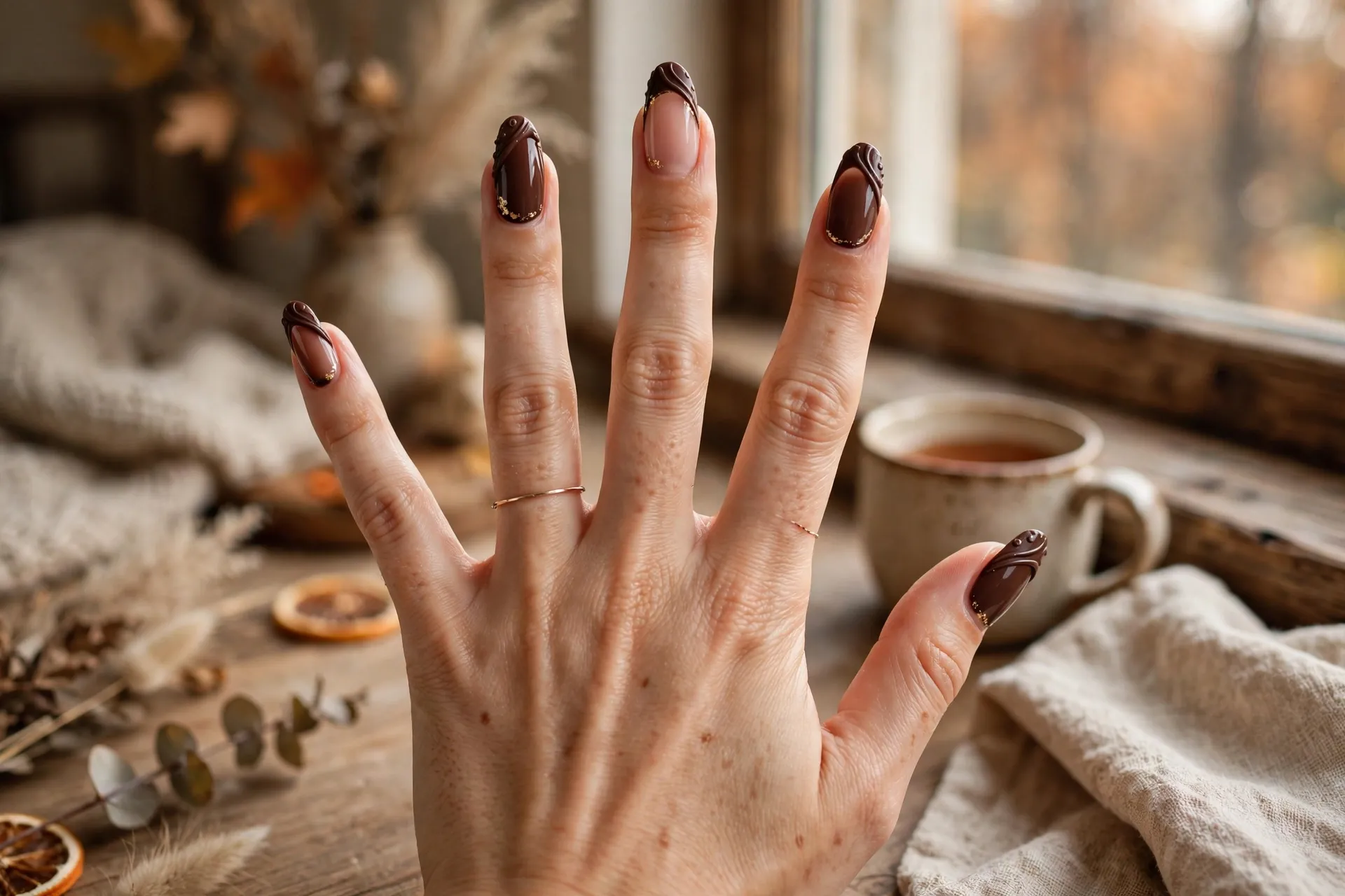 6. Chocolate French Sculpt