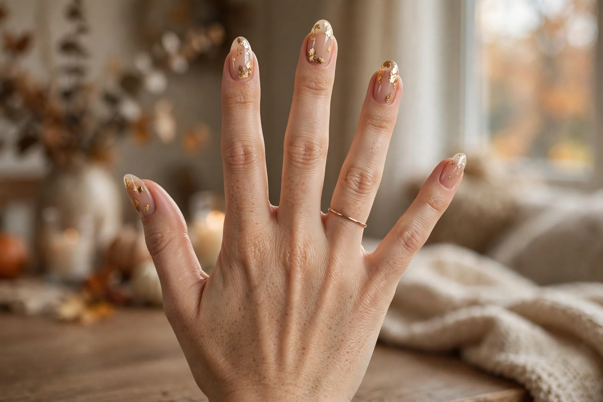 12. Gel Leaf Accents