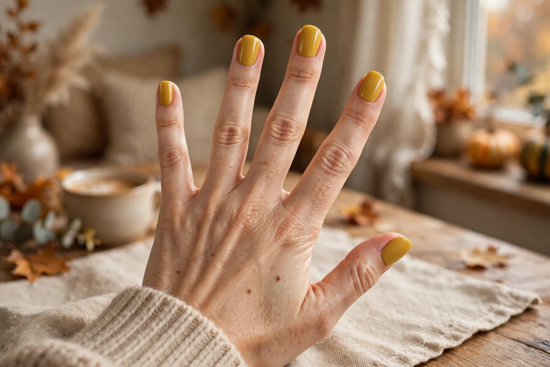 5. Gel Mustard Yellow