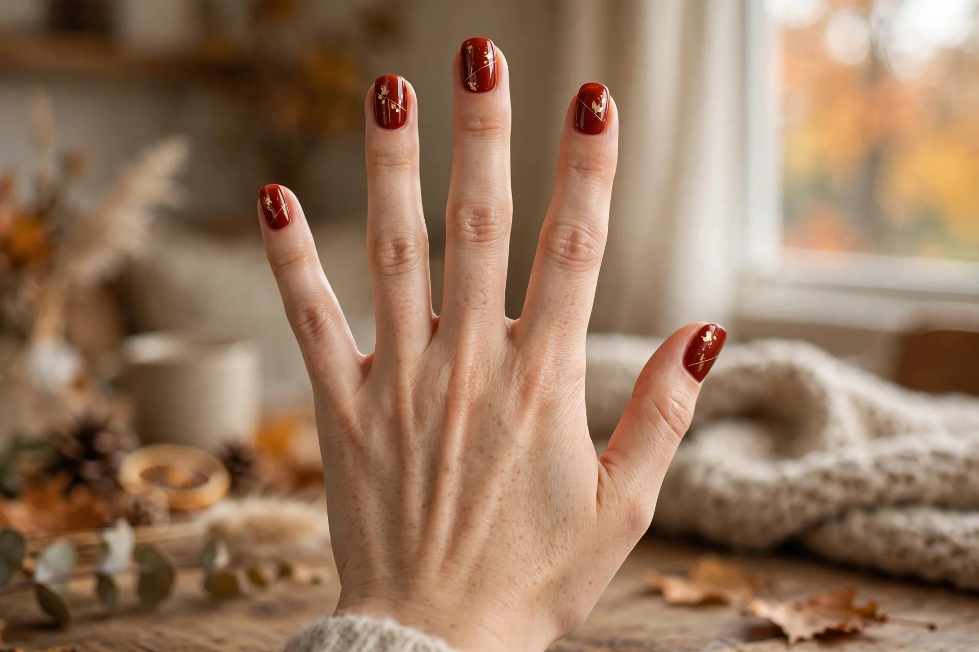 8. Gel Rust Red