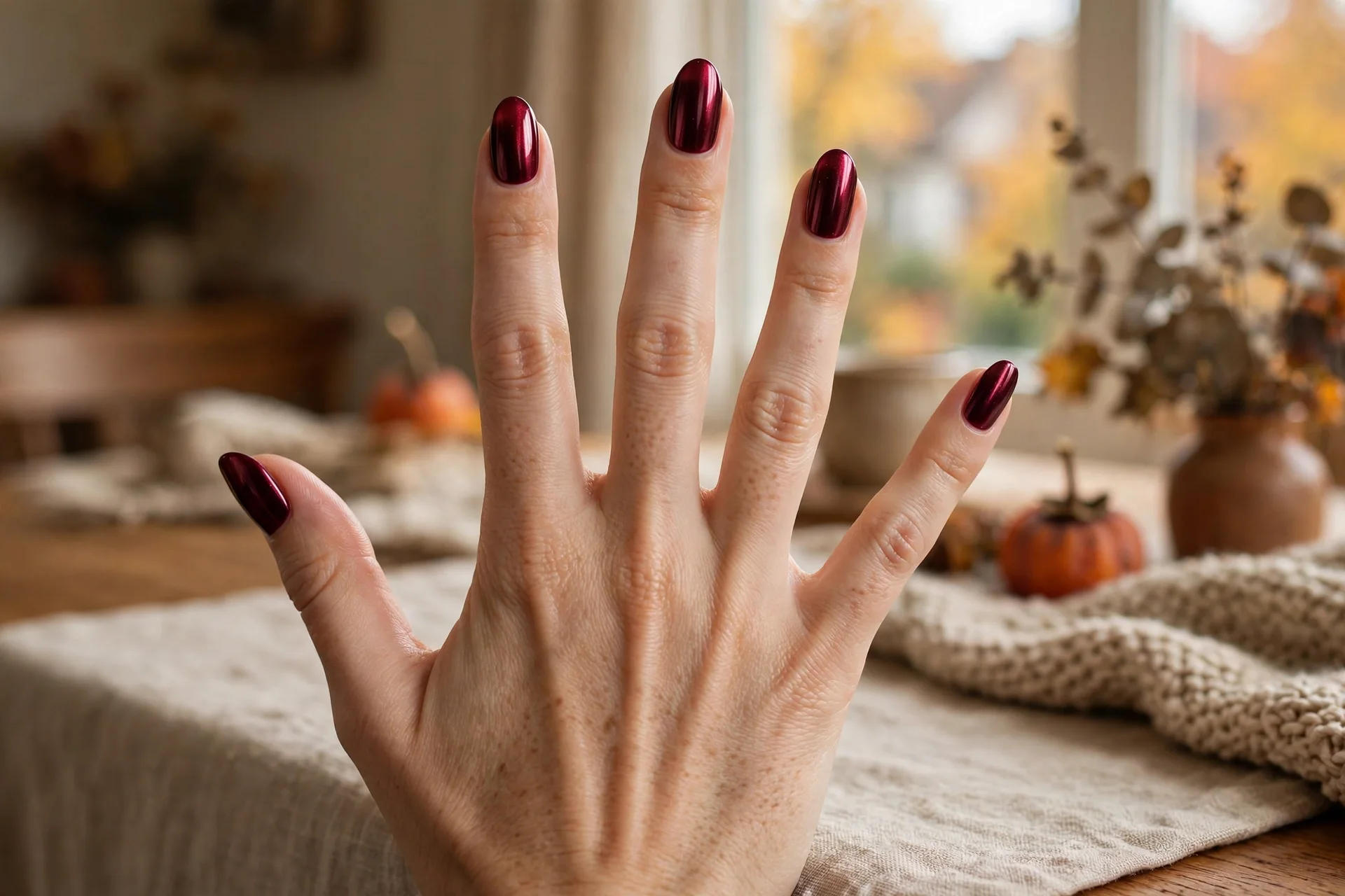 10. Burgundy Chrome Shine