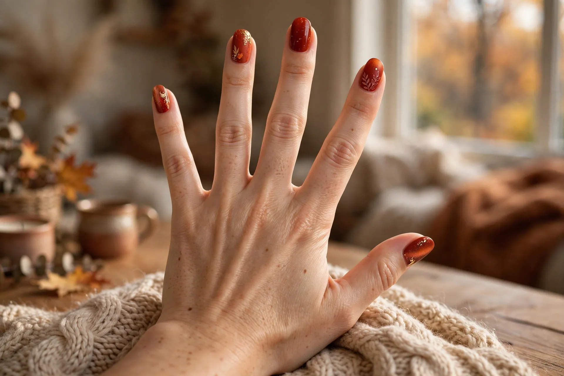 6. Rust Red Warmth
