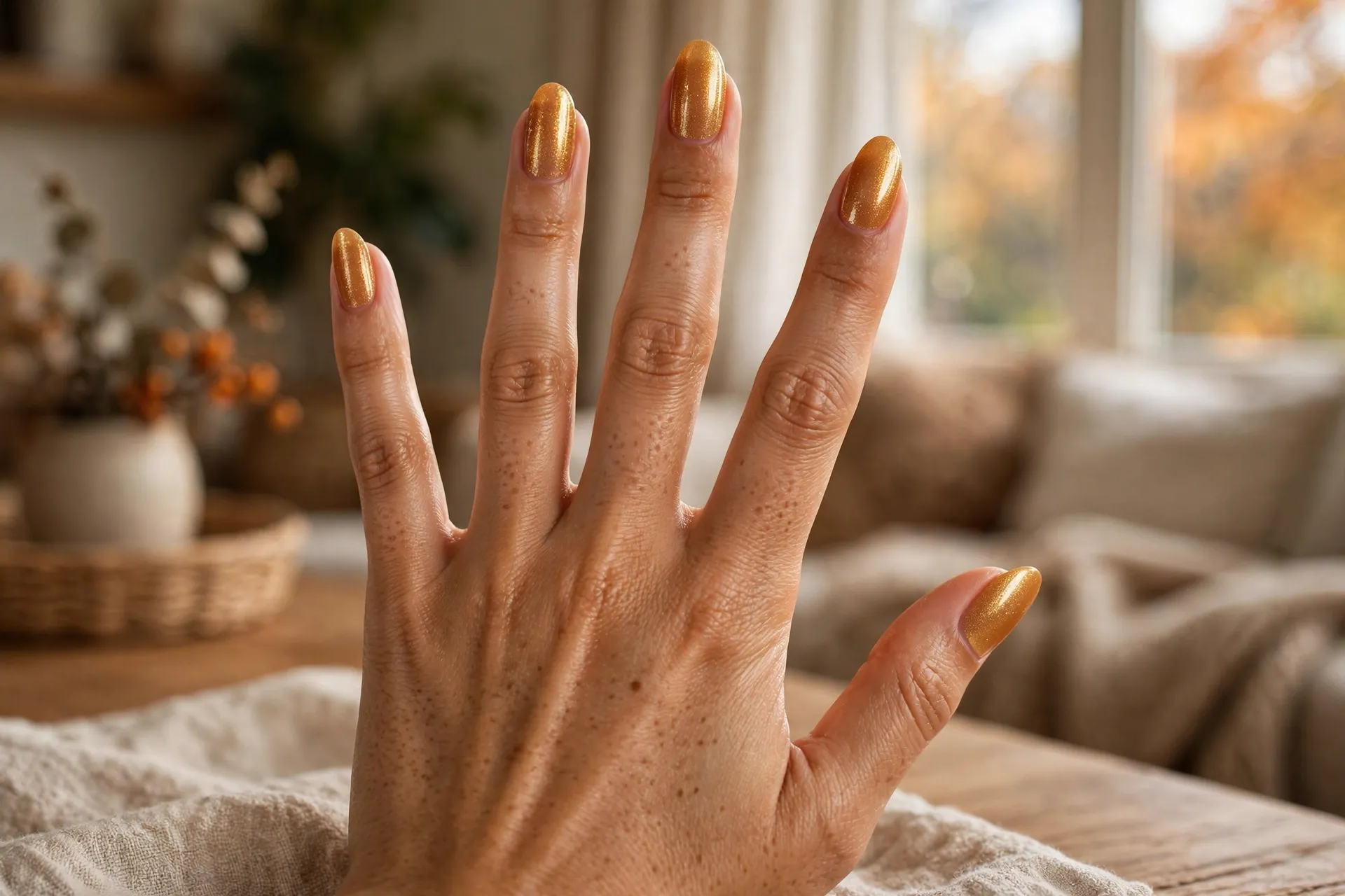 3. Honey Amber Shimmer