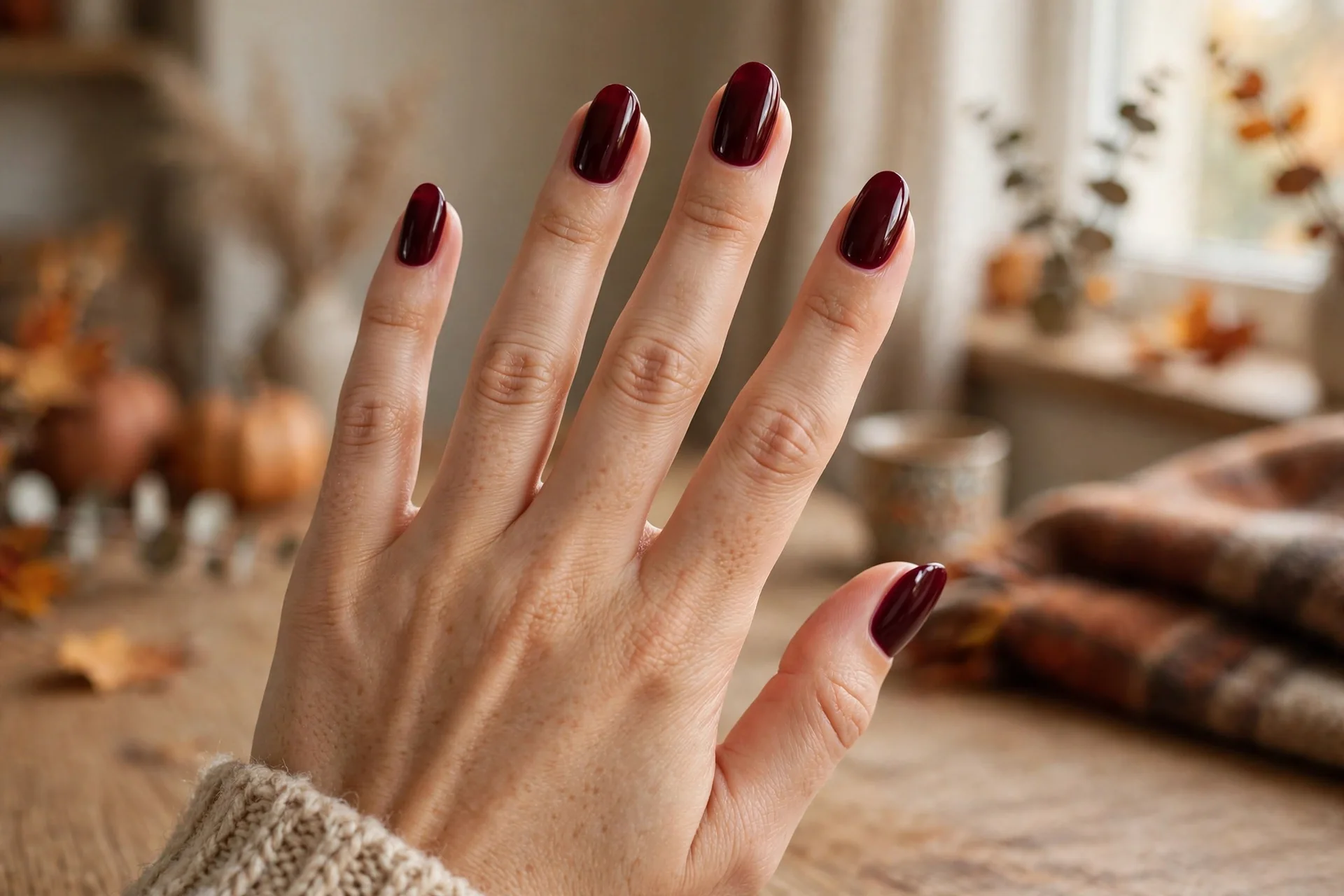 3. Oxblood Wine Shine