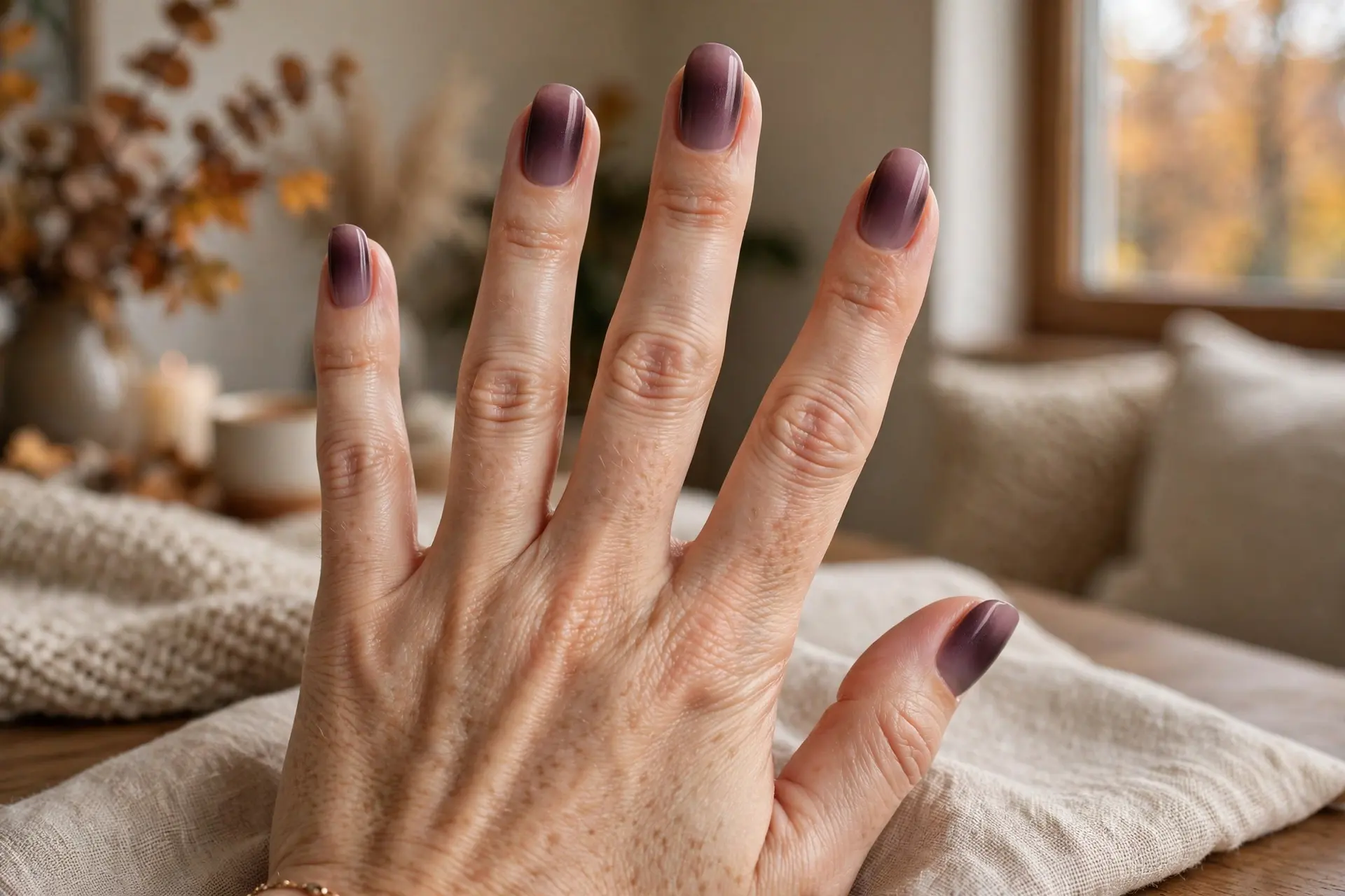 6. Smoky Plum Fade