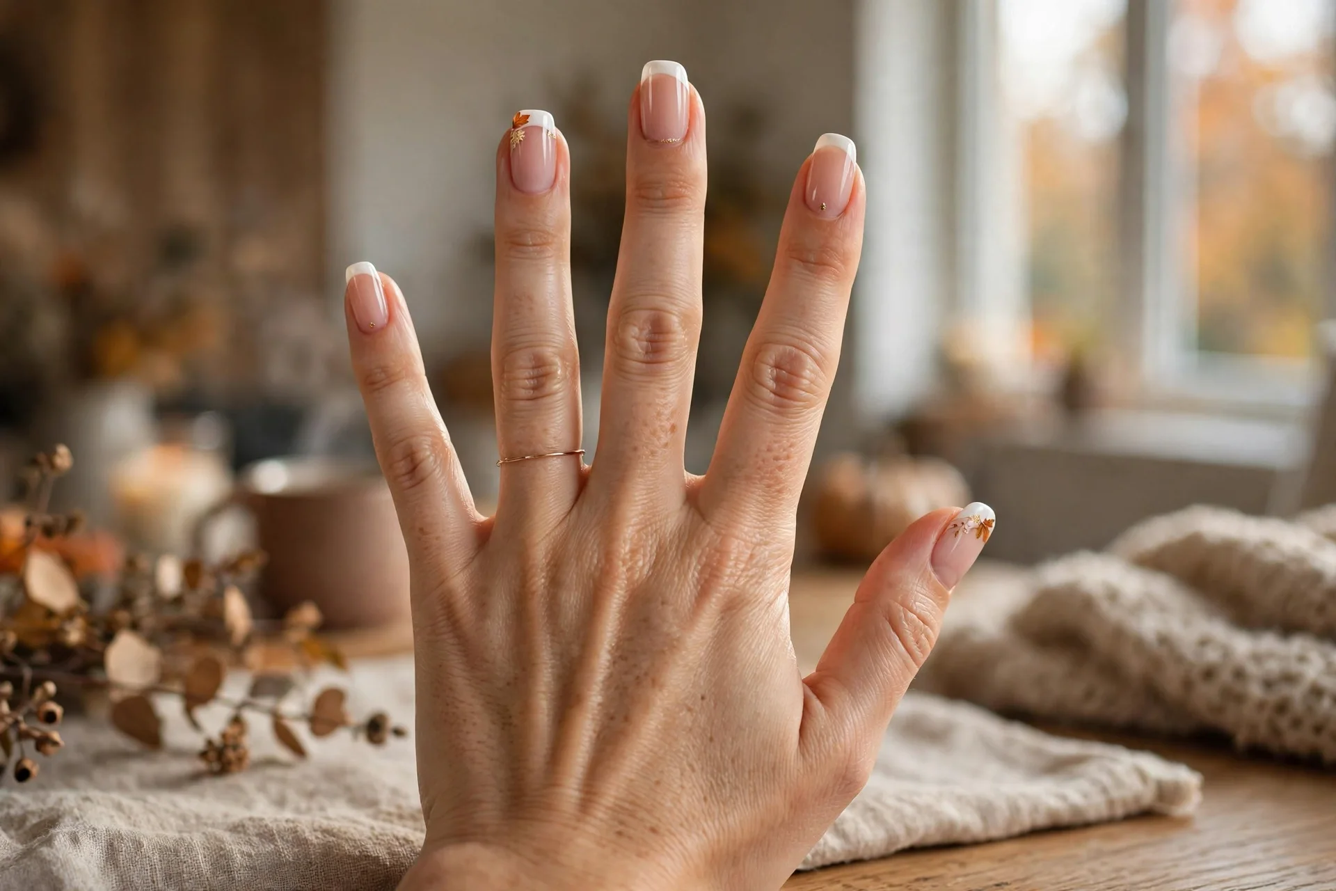 11. French Tip Accent