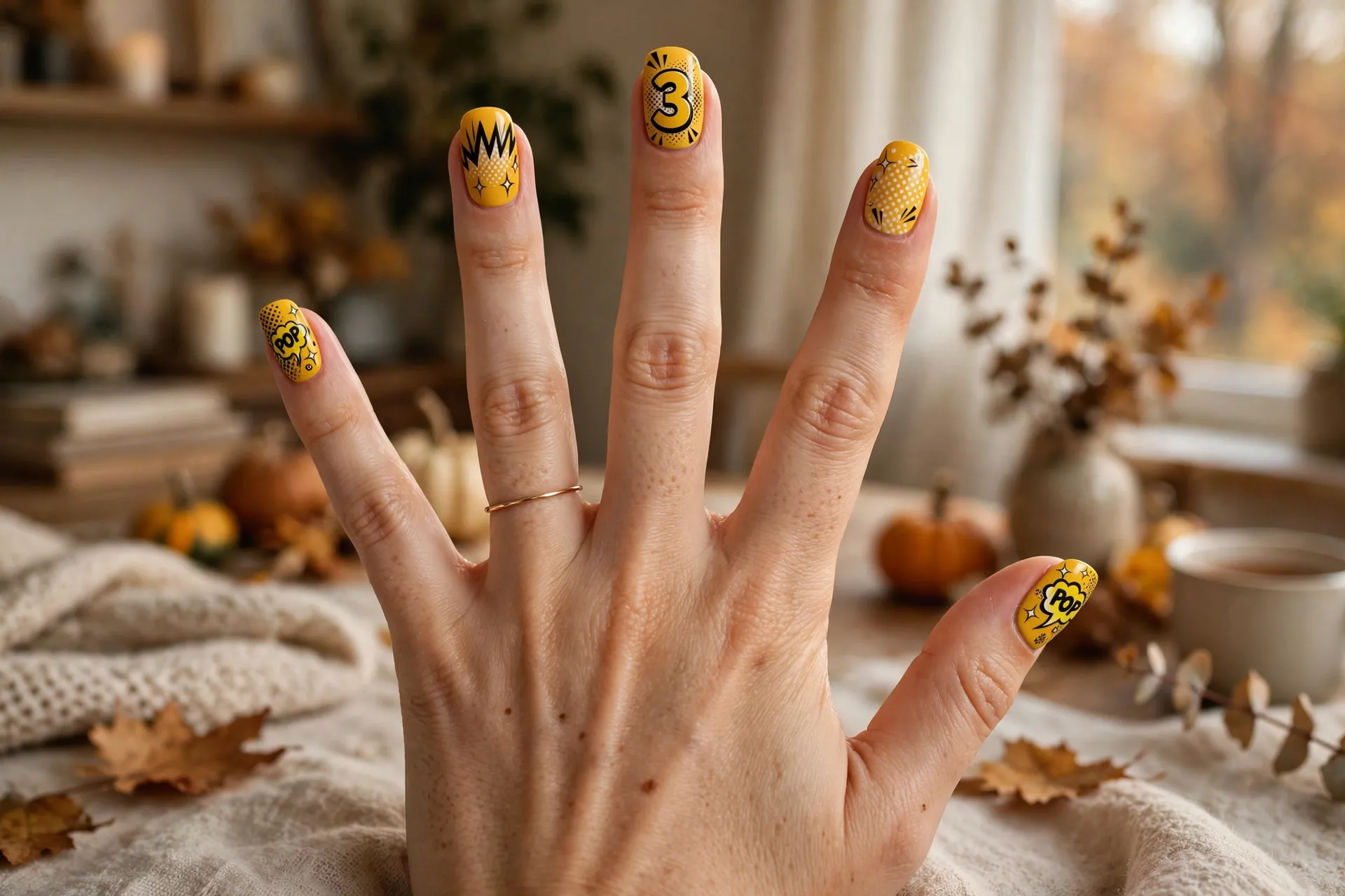 3. Mustard Yellow Pop