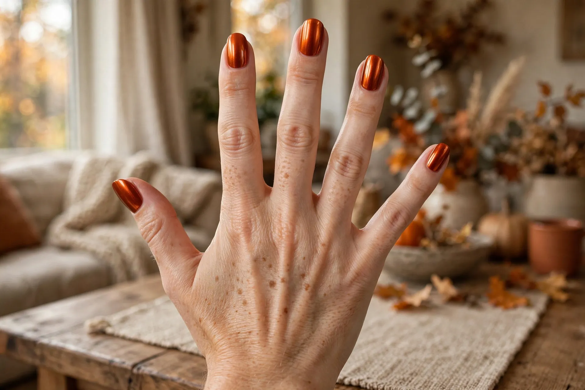 2. Burnt Orange Chrome