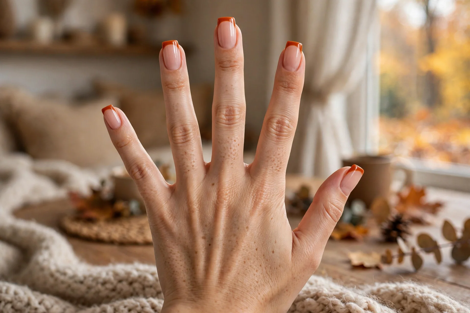 1. Burnt Orange Solid