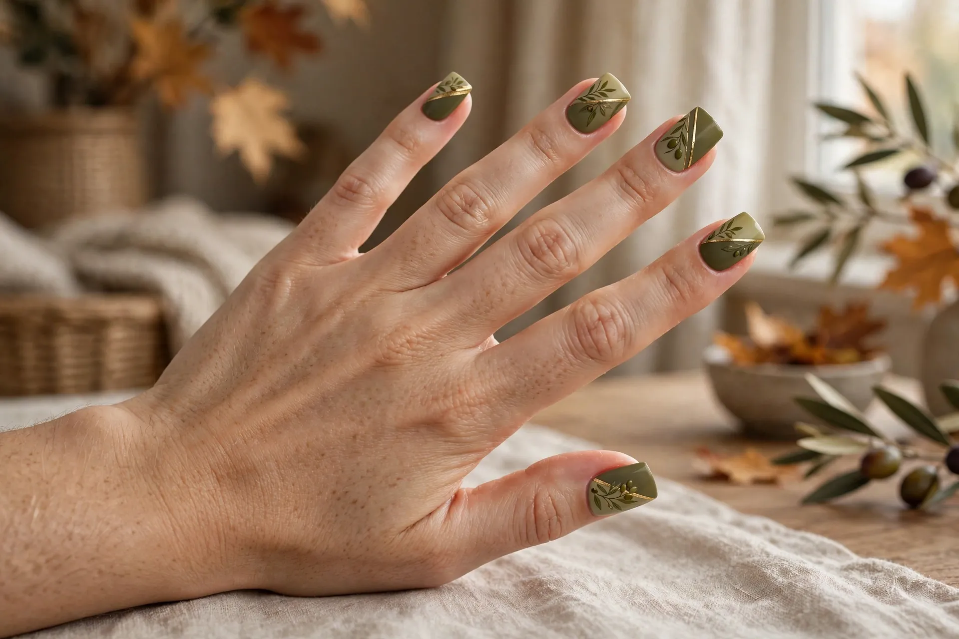 11. Olive Matte Squares