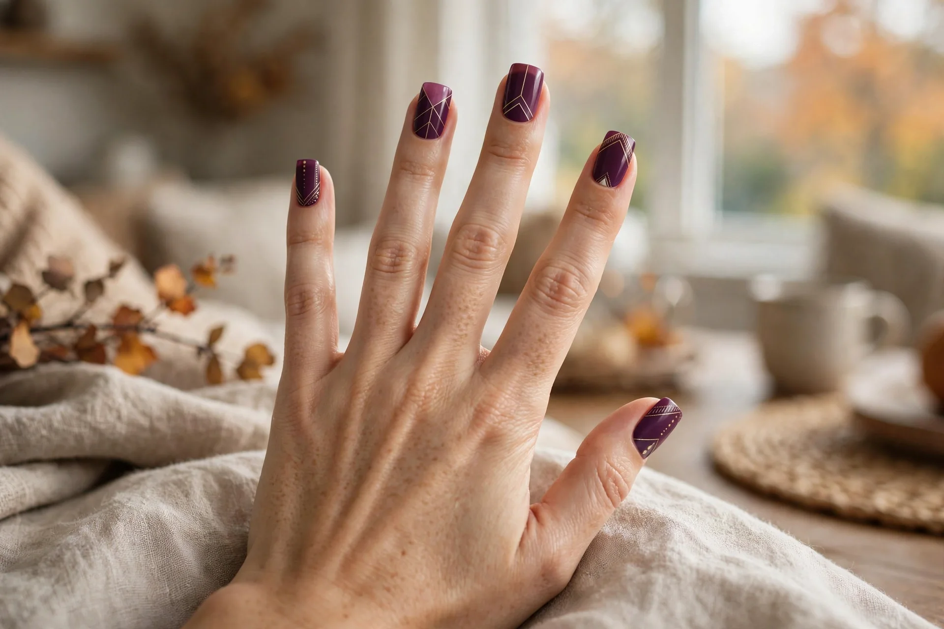 7. Plum Solid