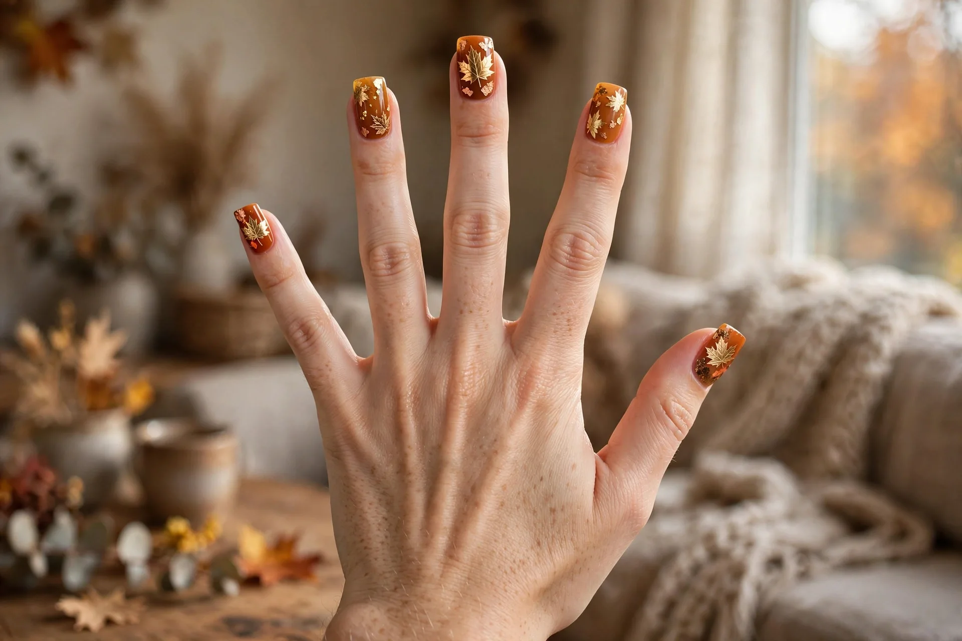 8. Maple Foil Art