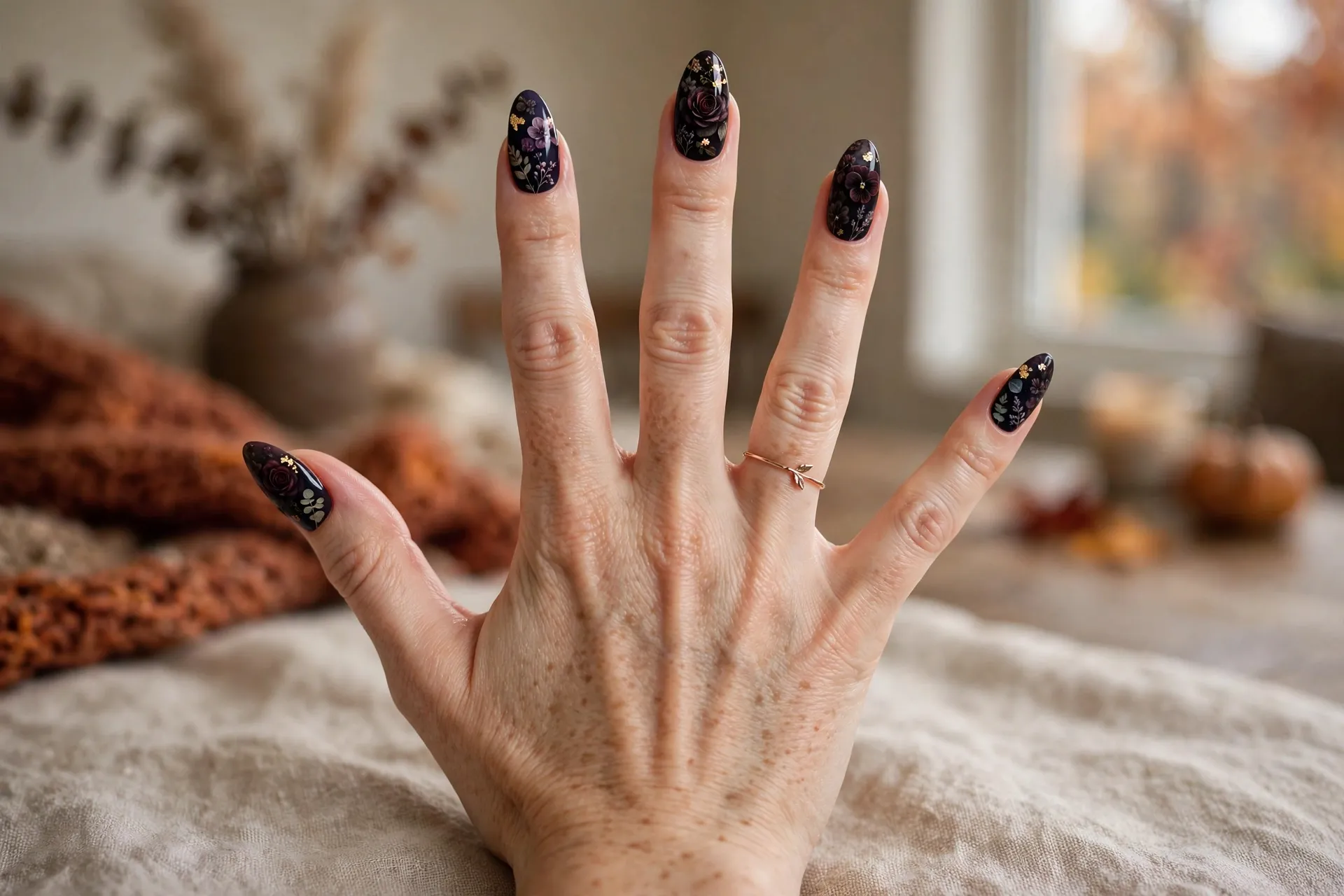 2. Dark Floral Drama