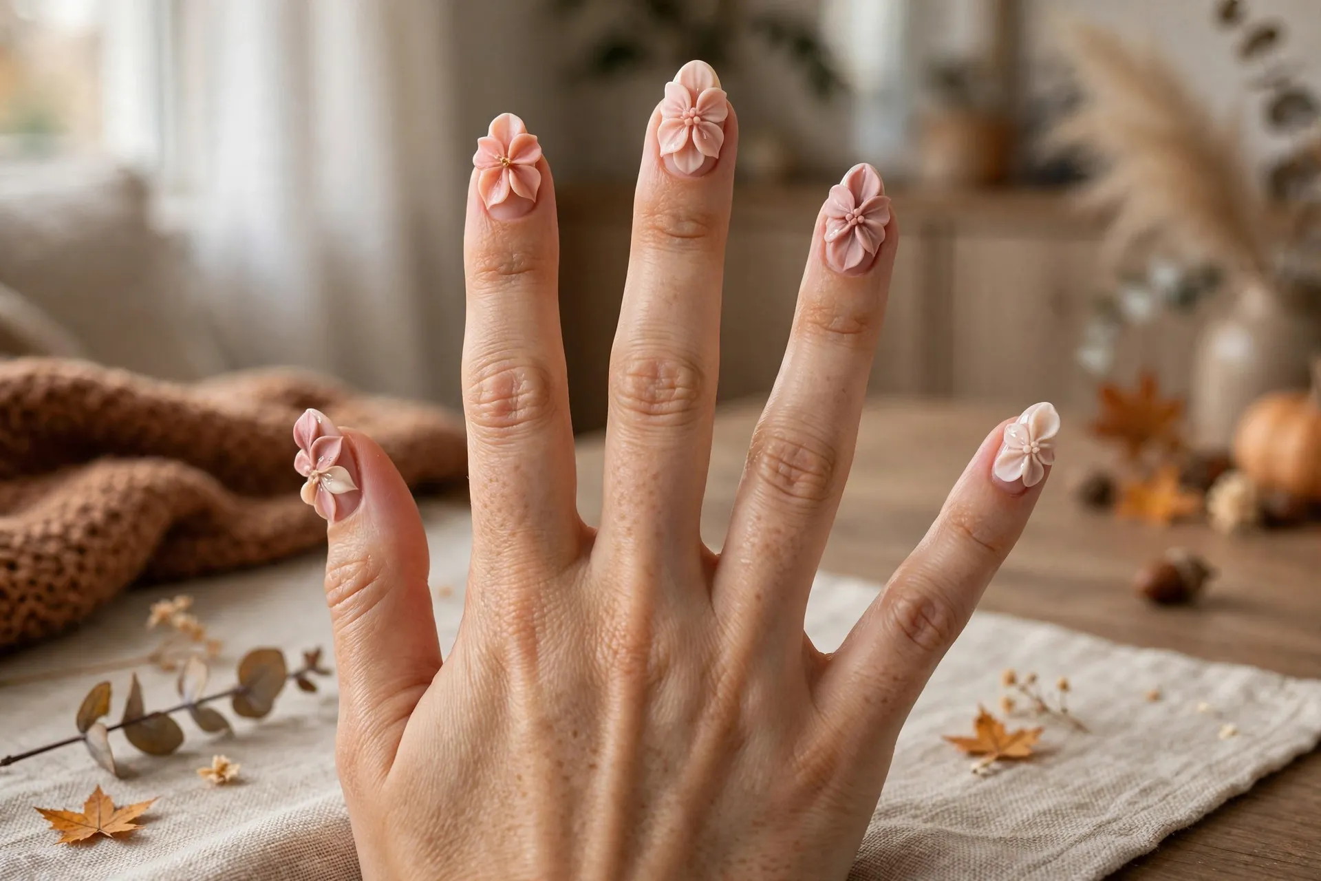 4. 3D Petal Accents