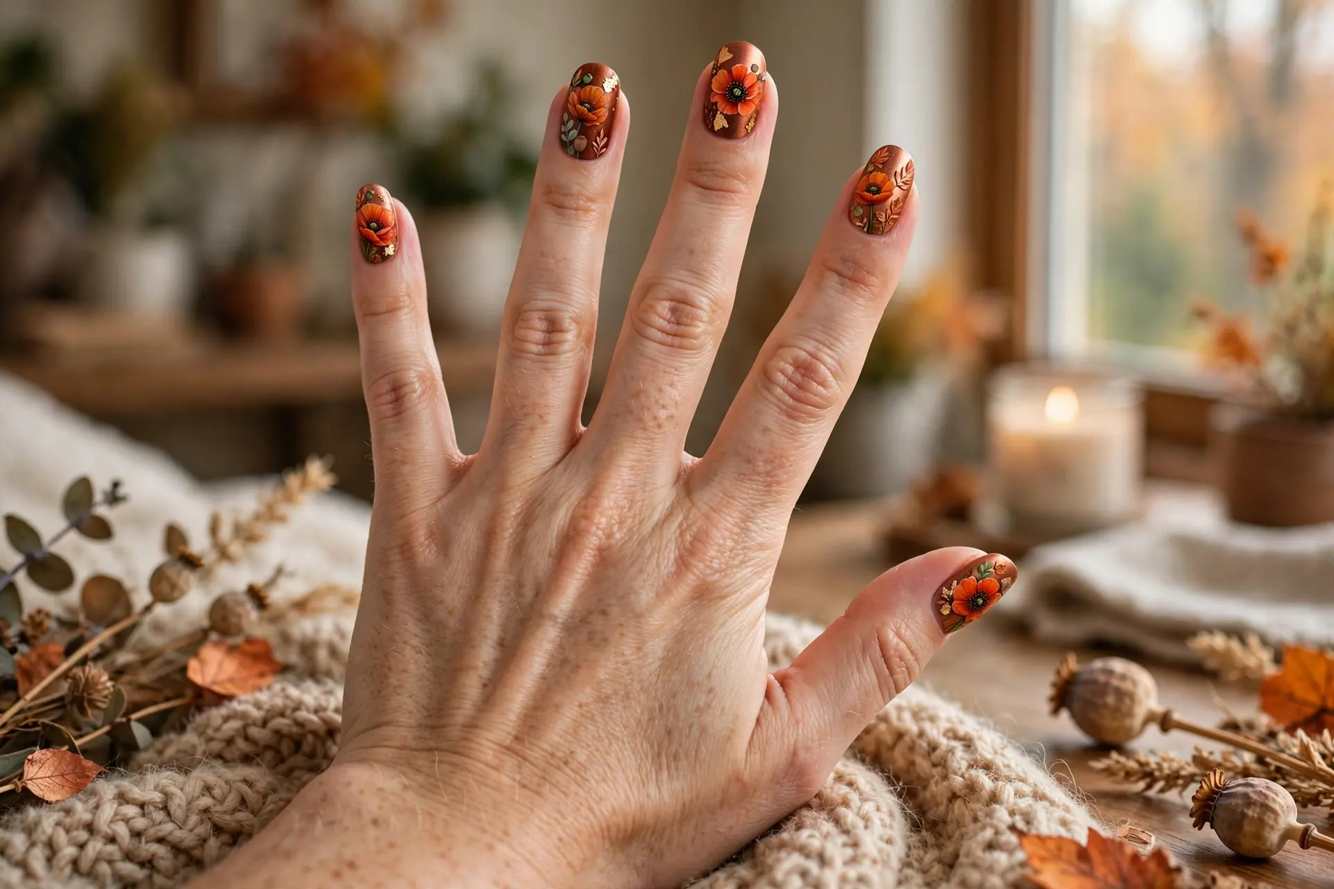 6. Copper Fall Poppies
