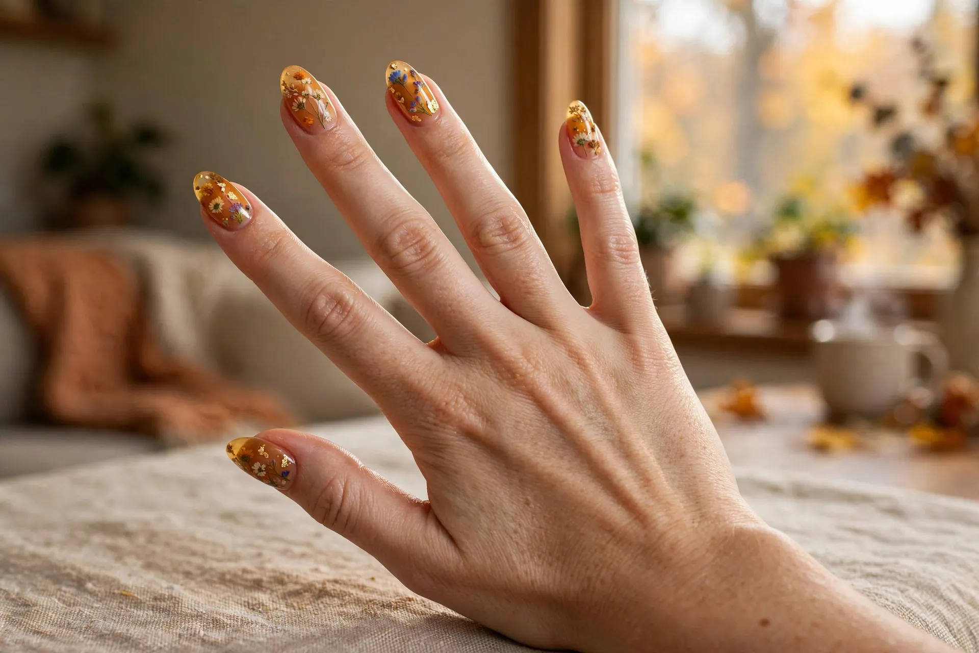 7. Amber Wildflower Mix