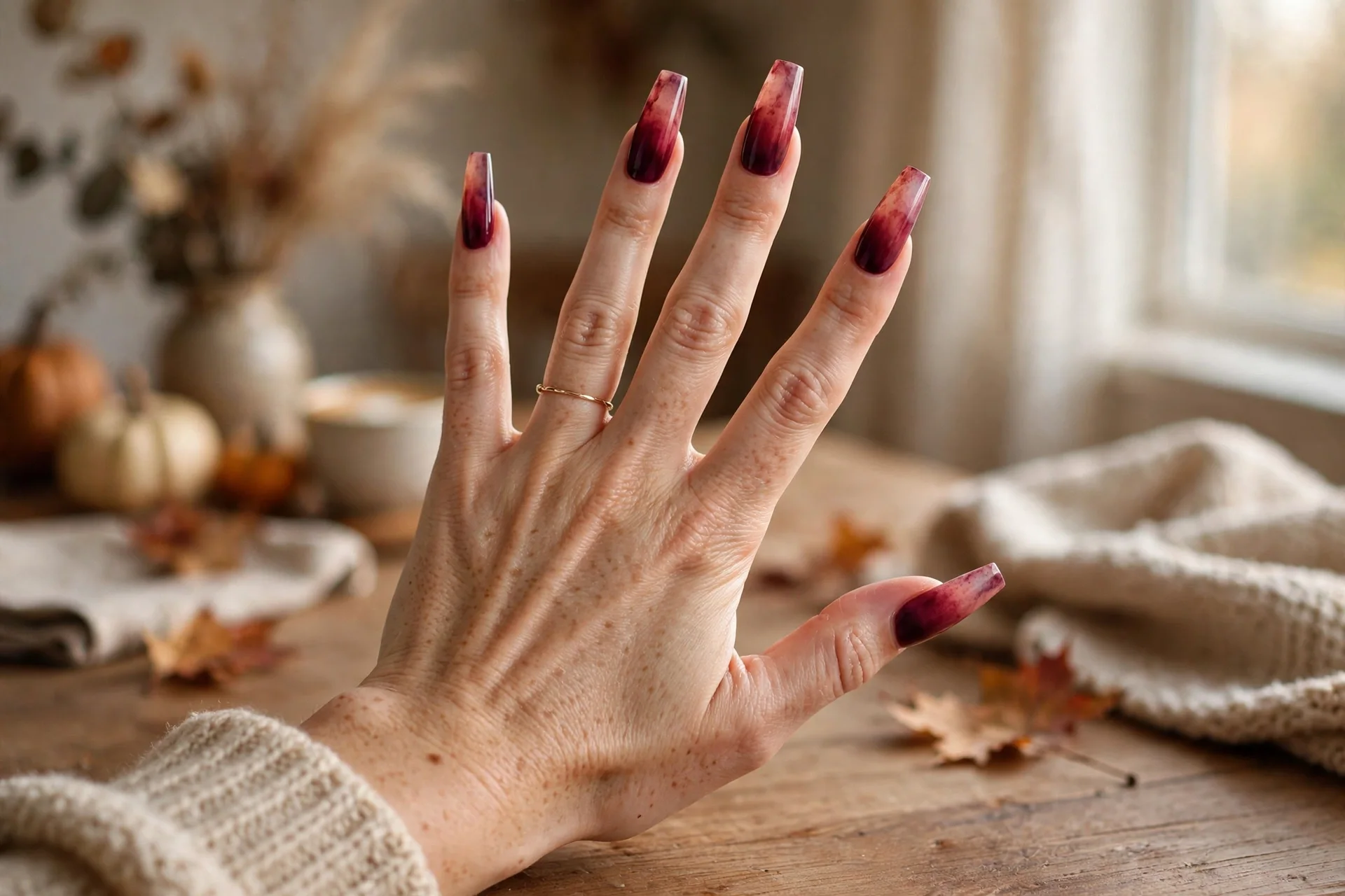 2. Wine-Stained Ombr&amp;eacute;