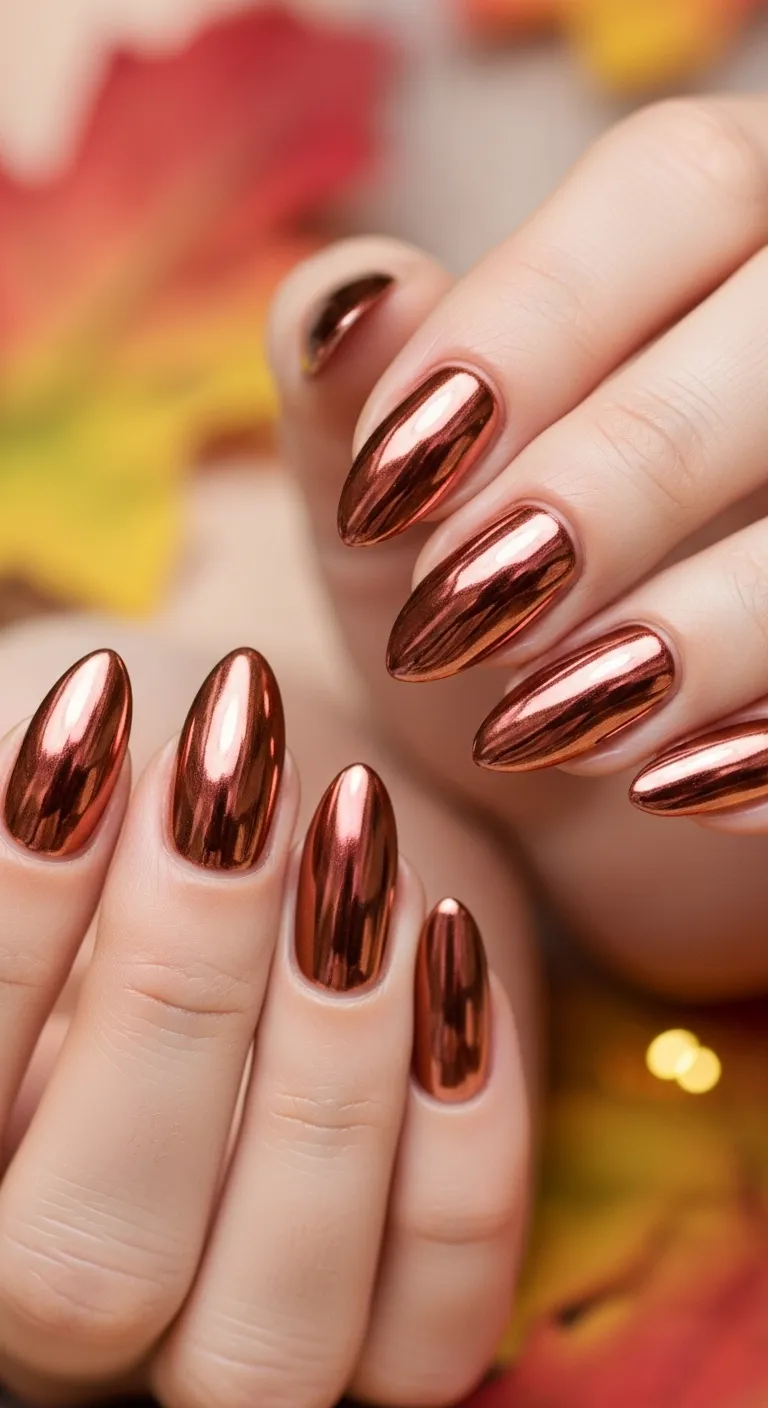 Copper Metallic Shine