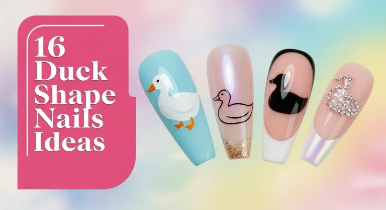16 Duck Shape Nails Ideas