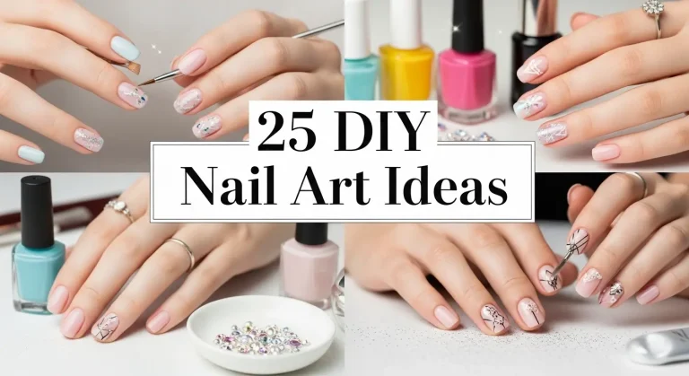25 DIY Nail Art Ideas You Can Easily Do at Home