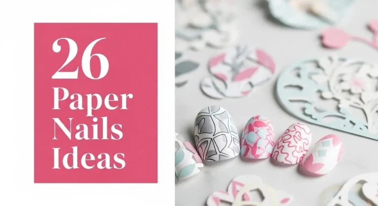 26 Paper Nails Ideas