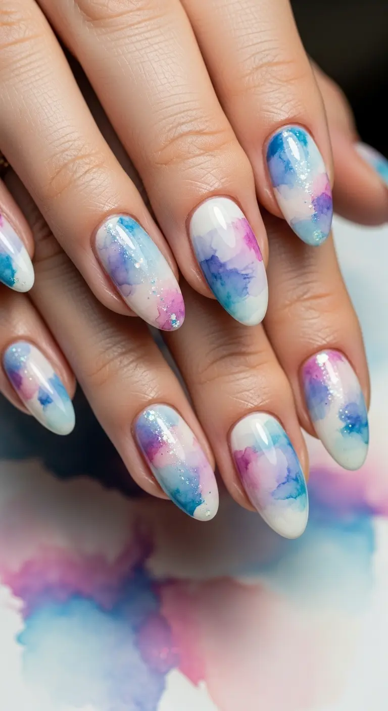 Abstract Watercolor Effect
