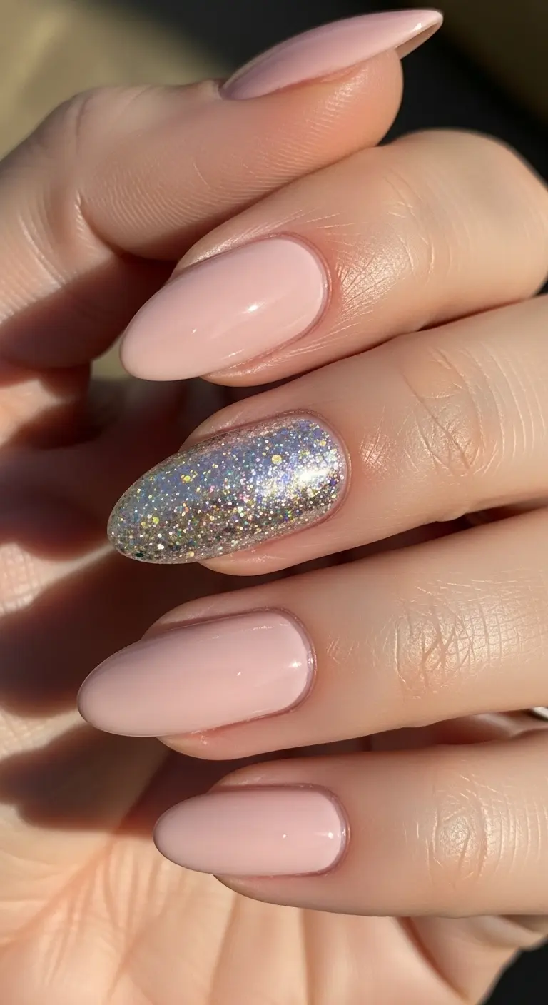 Accent Glitter Nail