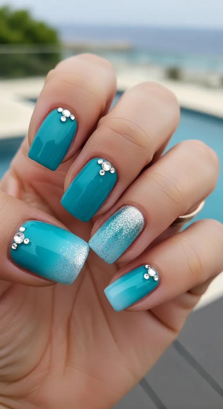 Aqua Blue Gradient